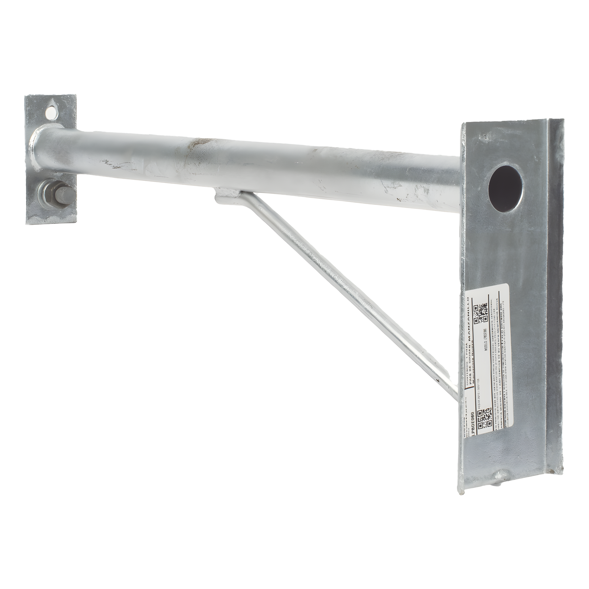 Brazo de Extensión para Fibra Óptica / 60 cm (1.97 ft) / Acero Galvanizado en Caliente / 2.4 kg / Compatible con Herrajes Tipo J