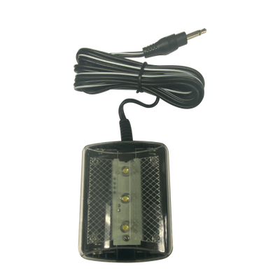 Luz LED estroboscópica de alta visibilidad en color blanca, para uso en WR120 