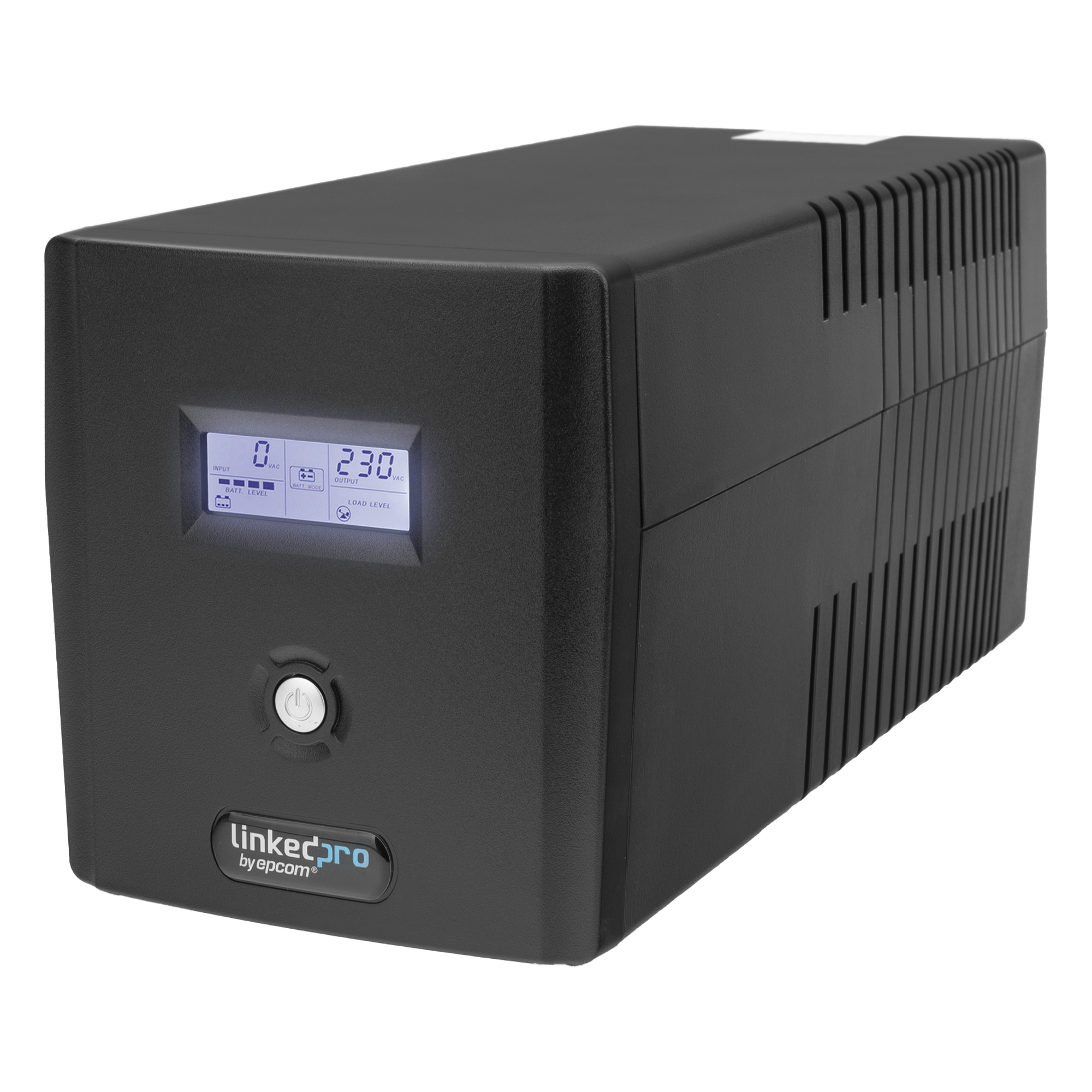 UPS 1200VA/720W Pantalla LCD / Línea Interactiva 120Vca / 6 tomas 5-15R (4 Respaldadas) / Regulación de Voltaje / Protección RJ45