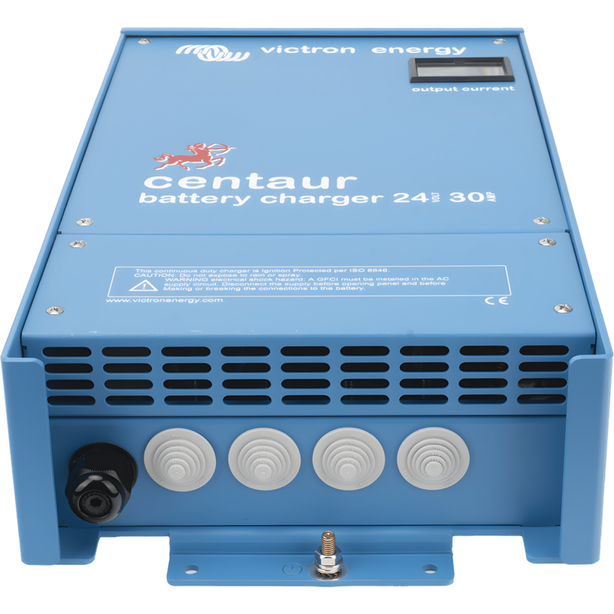 Cargador de Baterías / 24V 30A / Tres Salidas Aisladas / Entrada Universal 90-265 VCA / Compensación Térmica / 120-300 Ah