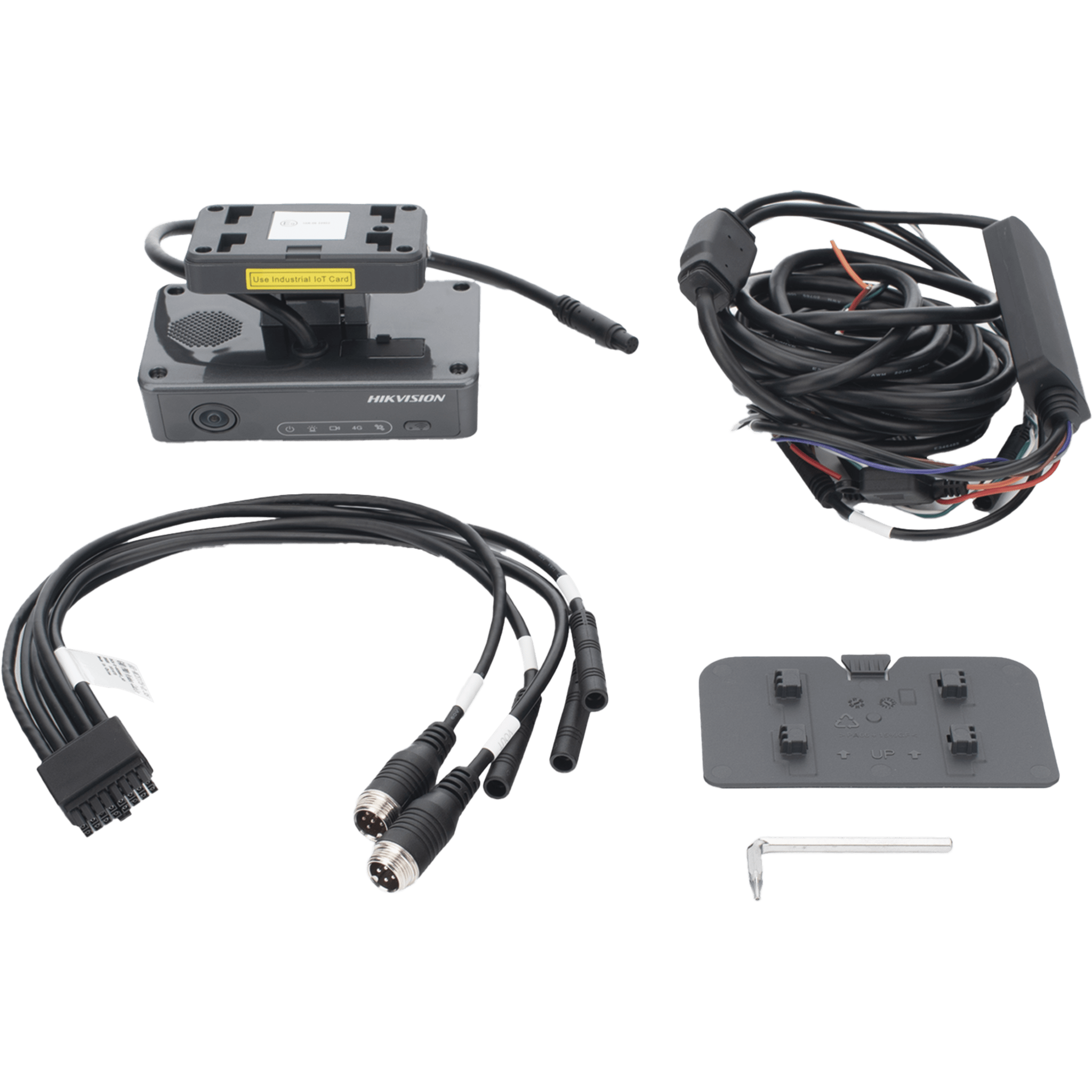 Dashcam Industrial / 5 Canales / Frontal 1620P / 4G LTE Dual SIM / ADAS / DSM / GPS / Wi-Fi / Bluetooth / -30°C a 70°C (-22°F a 158°F)