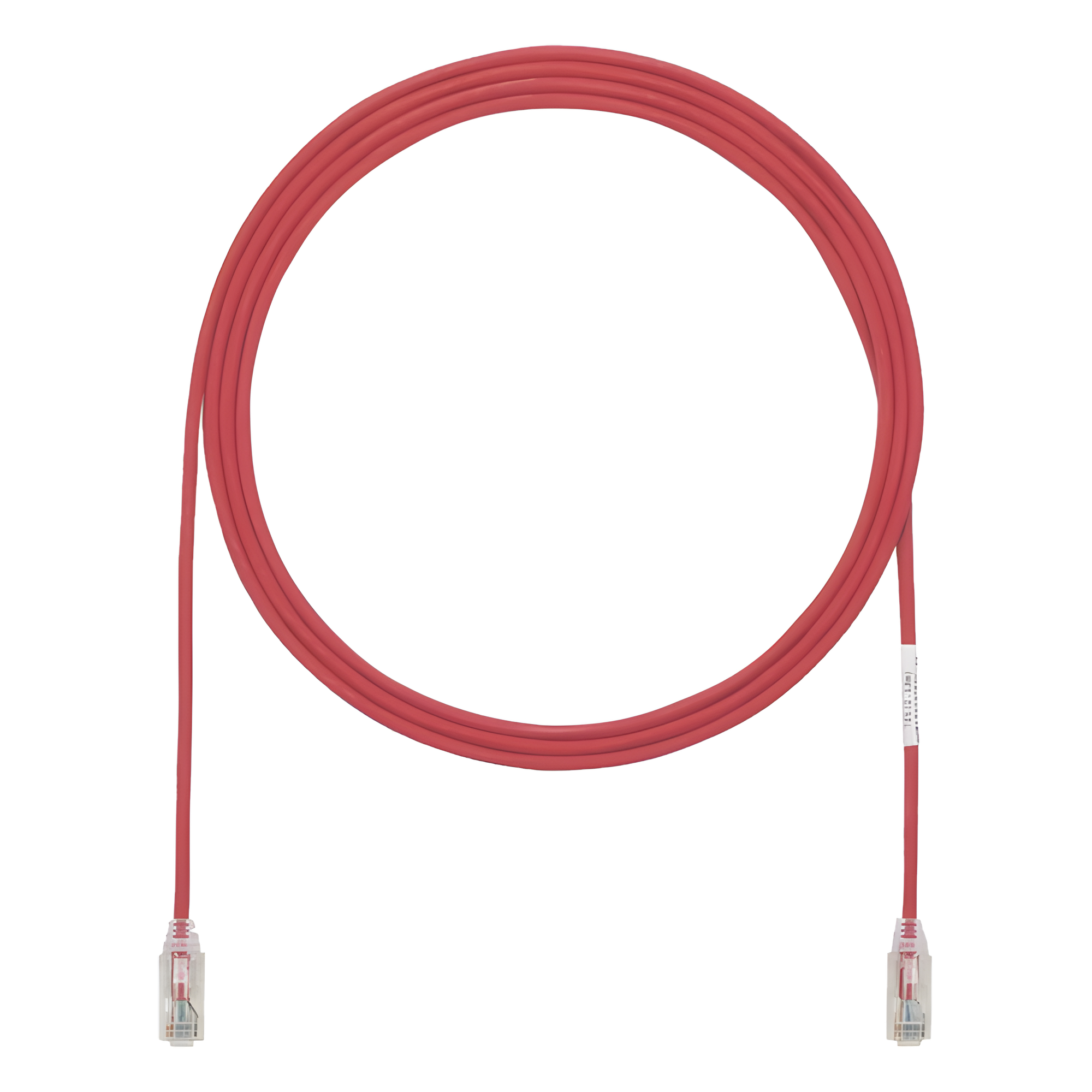 Cable de Parcheo Cat6 UTP / 28AWG Diámetro Reducido / 1.52 m (5 Pies) / LSZH-CM / Rojo — PANDUIT · SKU UTP28SP5RD