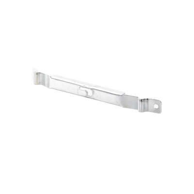 Clip Recto Automático para unir tramos de charola, con acabado Electro Zinc 