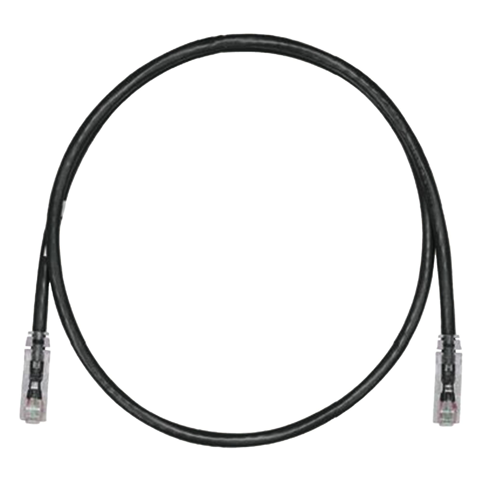 Cable de Parcheo UTP / Cat6 / 24 AWG / CM / 0.91 m (3 pies) / Color Negro — PANDUIT · SKU UTPSP3BLY