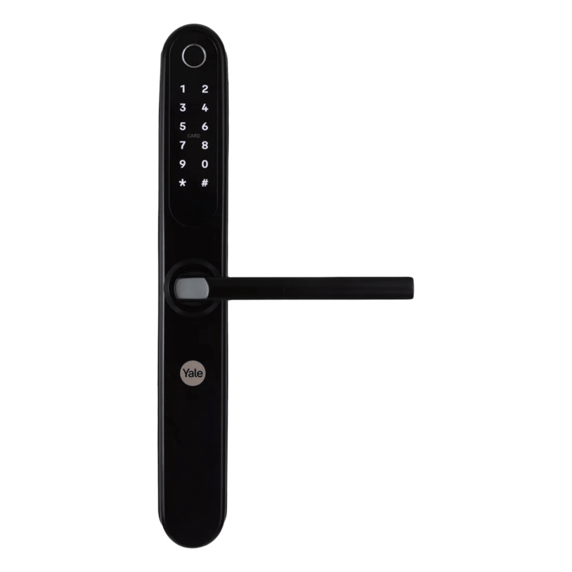 Cerradura Digital / Mecanismo de Embutir / Backset 50 mm / IP66 / 100 Huellas / 300 Accesos / Negro — YALE-ASSA ABLOY · SKU MX83355