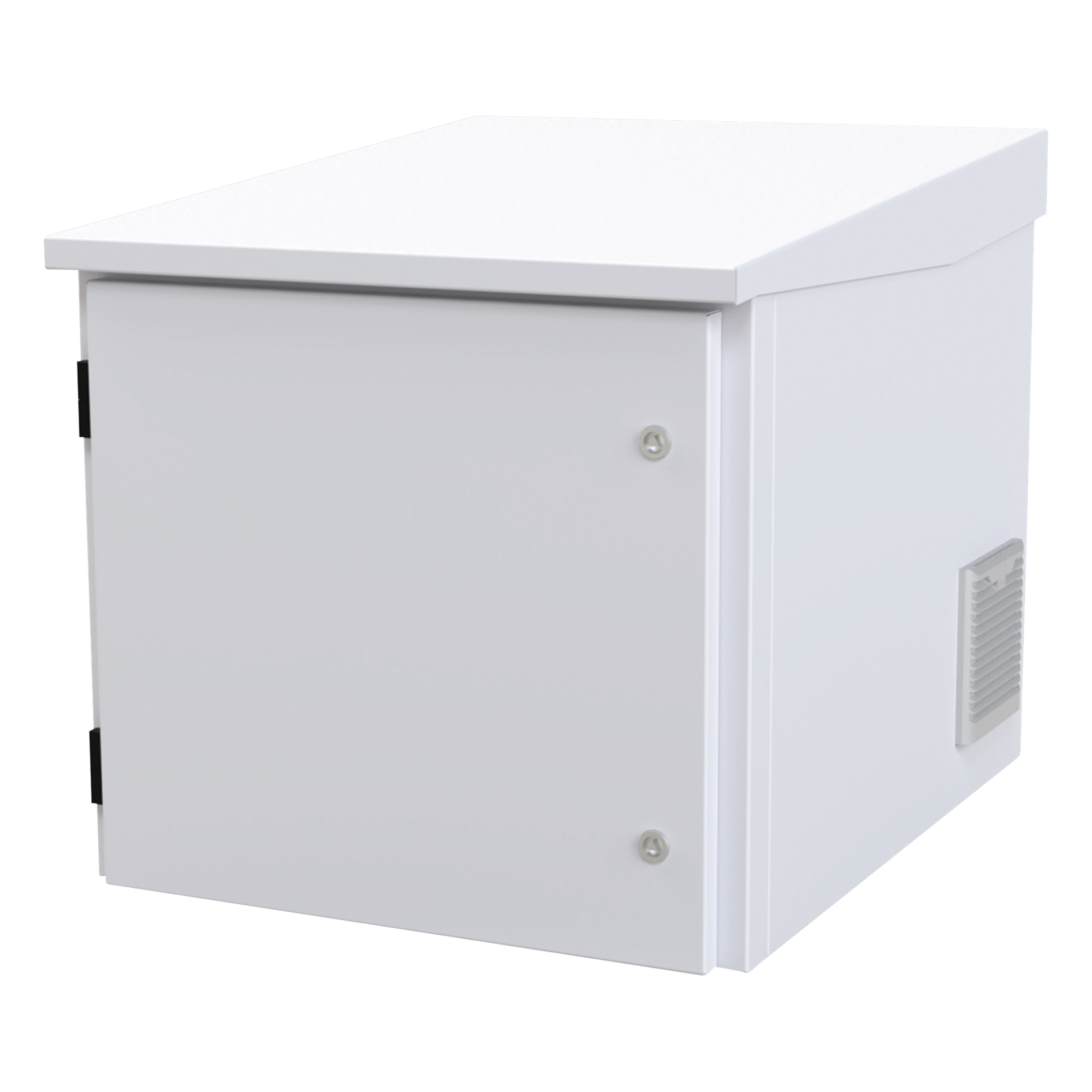 Gabinete Exterior para Rack / 9 UR / Profundidad 705 mm (2.3 ft) / IP54 / Acero Calibre 18 / Ventilador y Termostato / Aislante Poliuretano — LINKEDPRO BY EPCOM · SKU LP-FORTE-6078-09U