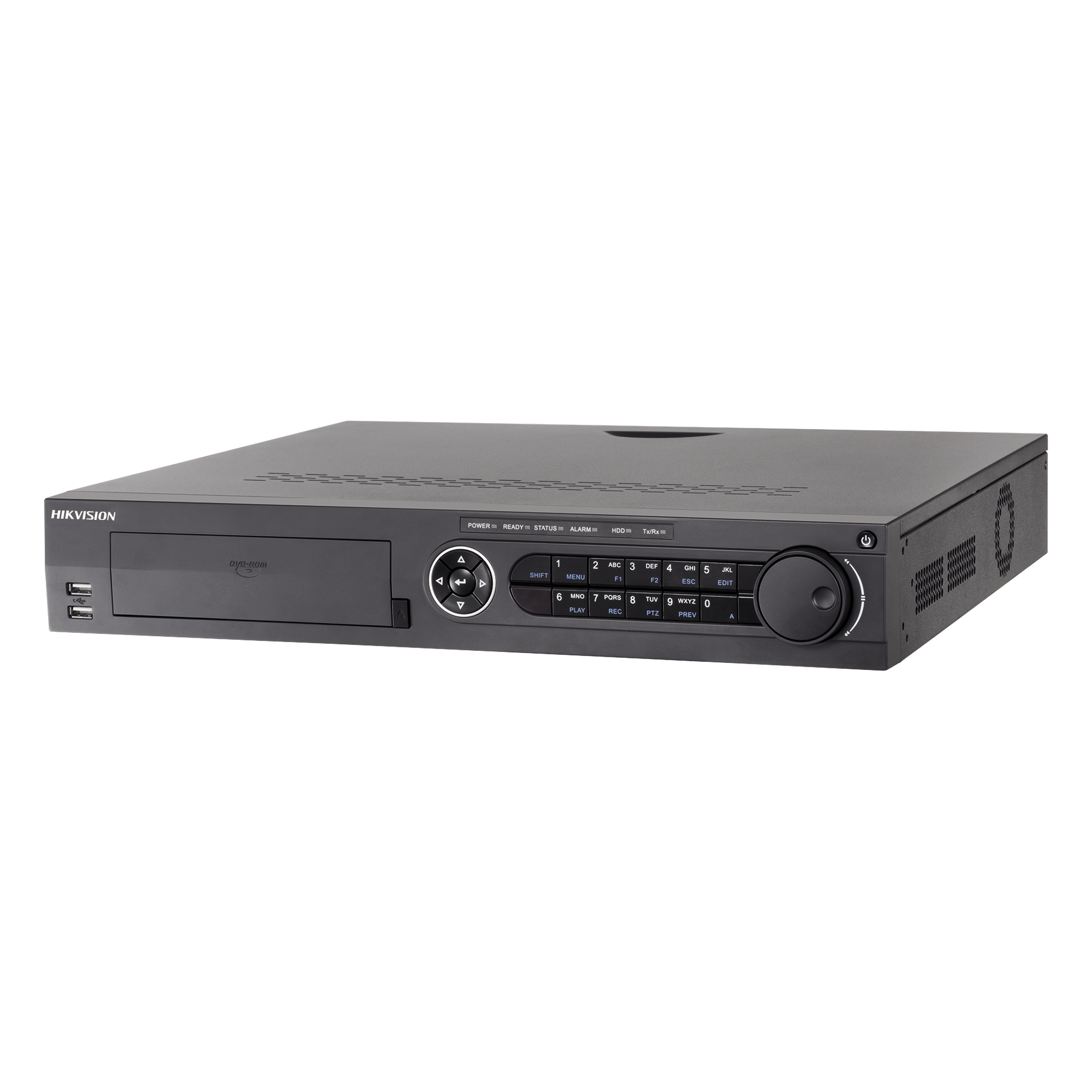 DVR Pentahíbrido / 34 Canales / 16 TurboHD + 18 IP / 4K 8MP / AcuSense / 4 Bahías HDD 12 TB / H.265+ / Audio por Coaxitron / 16 Entradas de Alarma / 2 Salidas de Video — HIKVISION · SKU IDS-7316HUHI-M4/S(S)