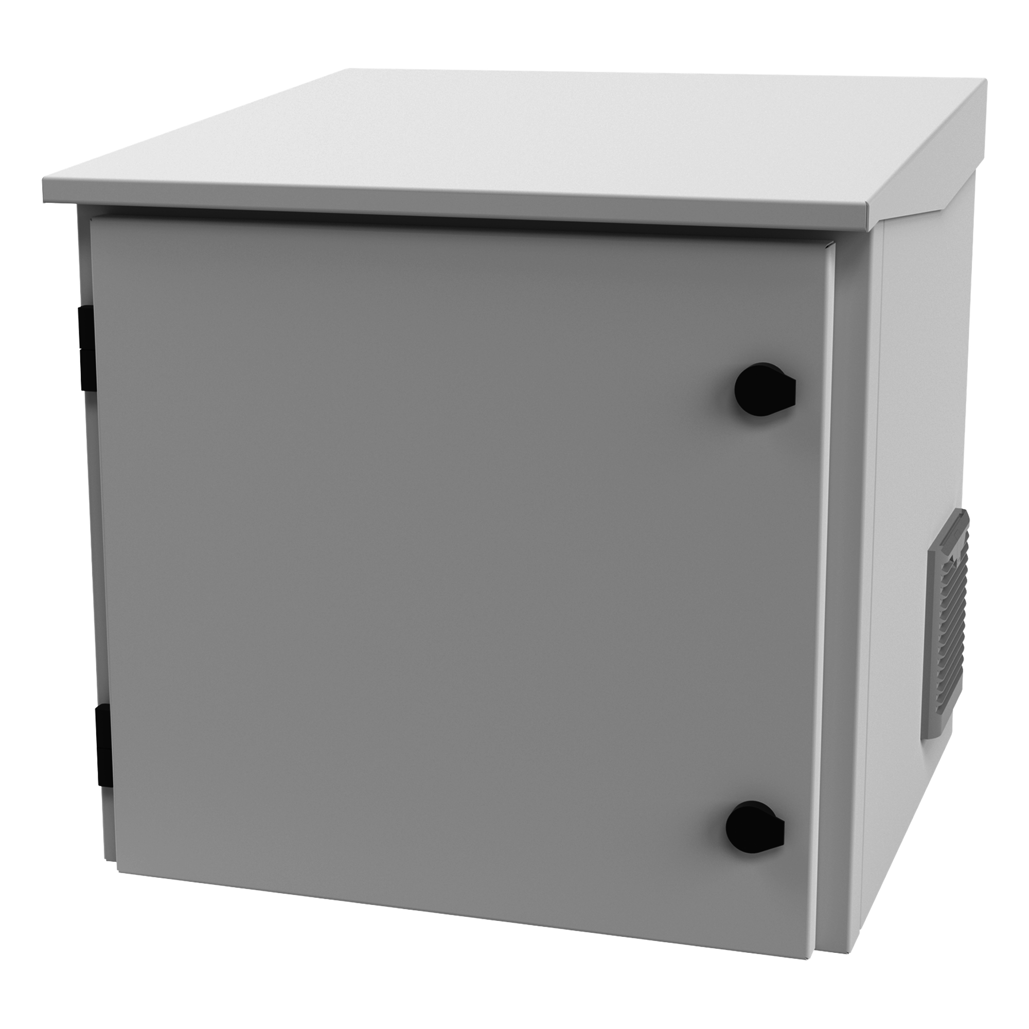 Gabinete de Exterior con Rack 19" / 9U / Ventiladores con Termostato Ajustable / Acero Galvanizado / Gabinete Armado — LINKEDPRO BY EPCOM · SKU LP-FORTE-09U-R3