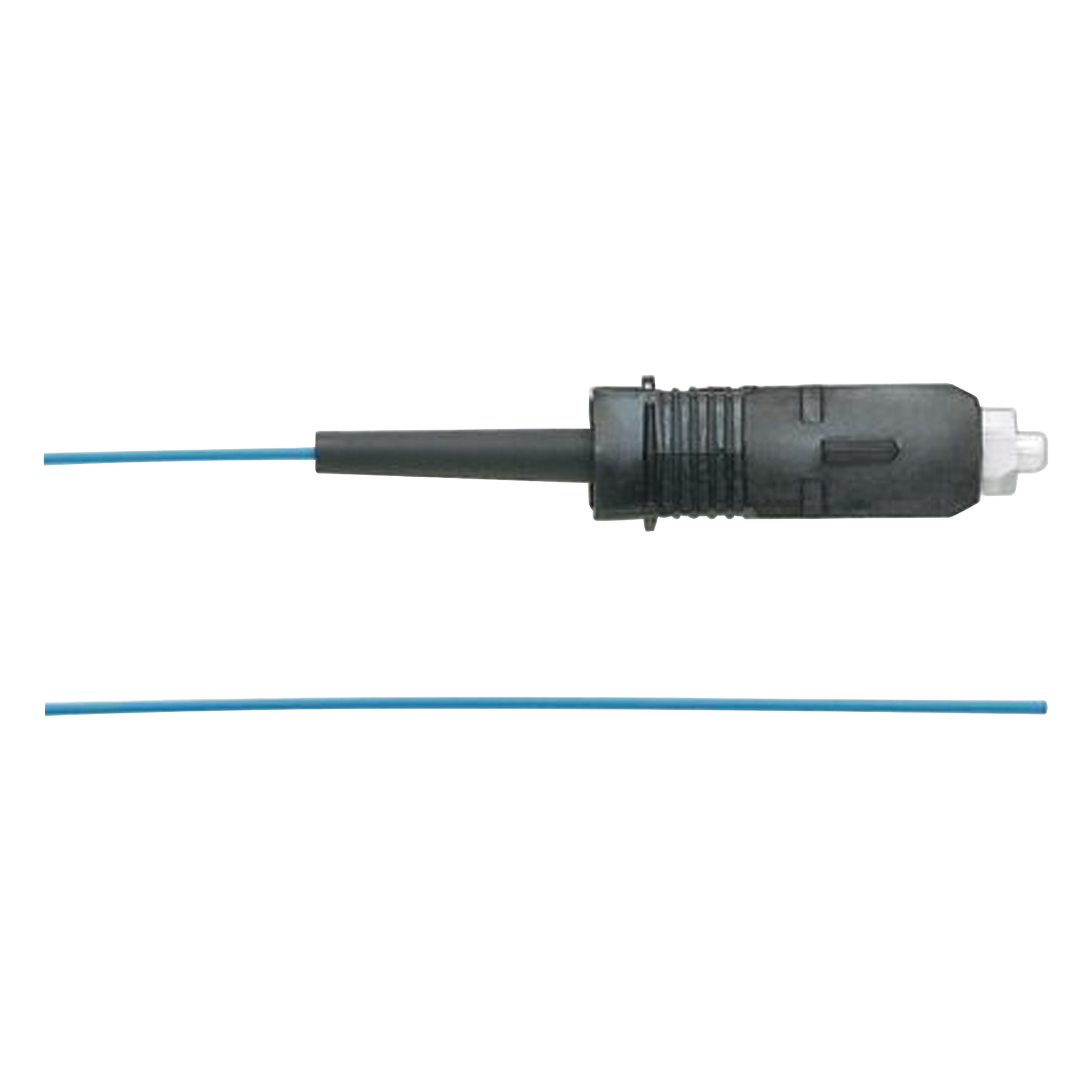 Pigtail de Fibra Óptica / SC Simplex / Multimodo OM3 50/125 / 900μm / Aqua / 1 Metro (3.28 Pies) — PANDUIT · SKU FX1BN3NNNSNM001
