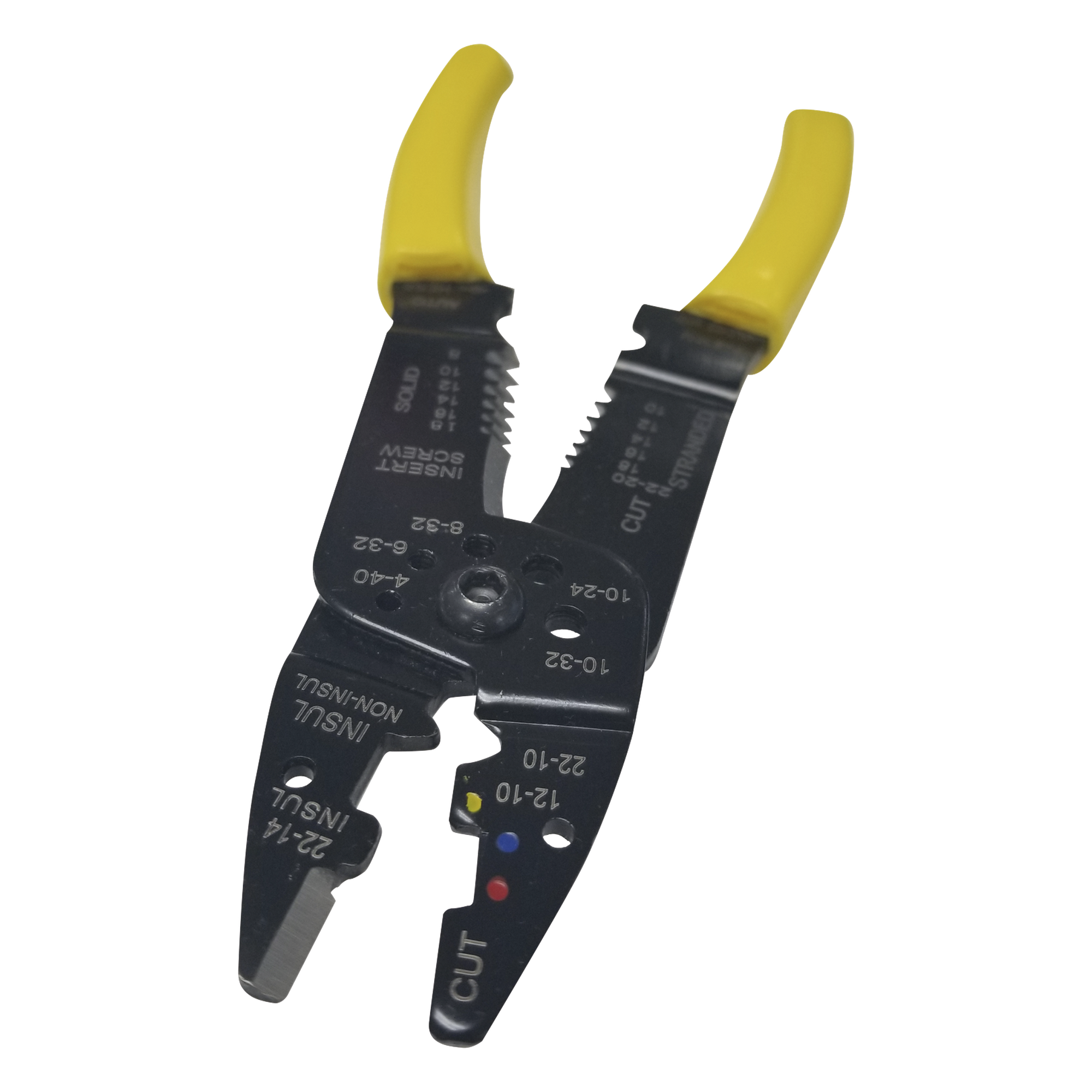 Pinza Multifuncional / 8.5 in / Pelacables 10-22 AWG / Cortador 3mm / Plegador Terminales — EPCOM POWERLINE · SKU EP204B
