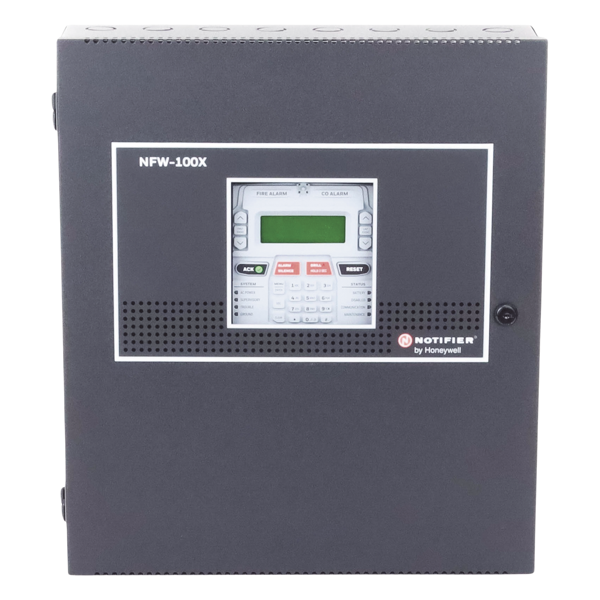 Panel Direccionable de Detección de Incendio / 198 Dispositivos / Comunicador IP y POTS / 4 Circuitos NAC / LCD 80 Caracteres / UL 864 10ª Edición