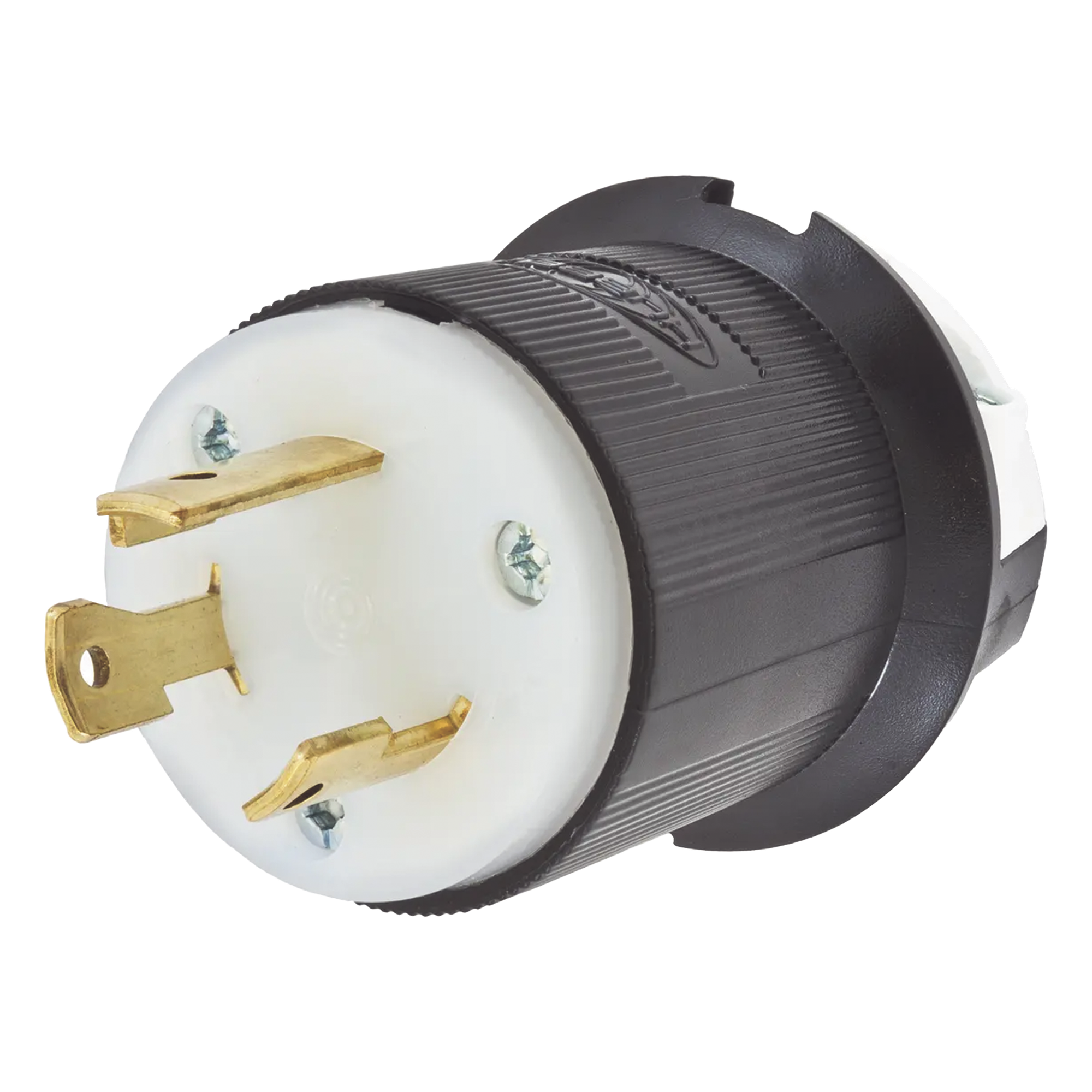 Clavija Industrial con Bloqueo de Media Vuelta / 30 A 125 V CA / 2 Polos 3 Hilos / NEMA L5-30P / 2.75 in (0.23 ft) Alto — HUBBELL · SKU HUB-HBL-2611