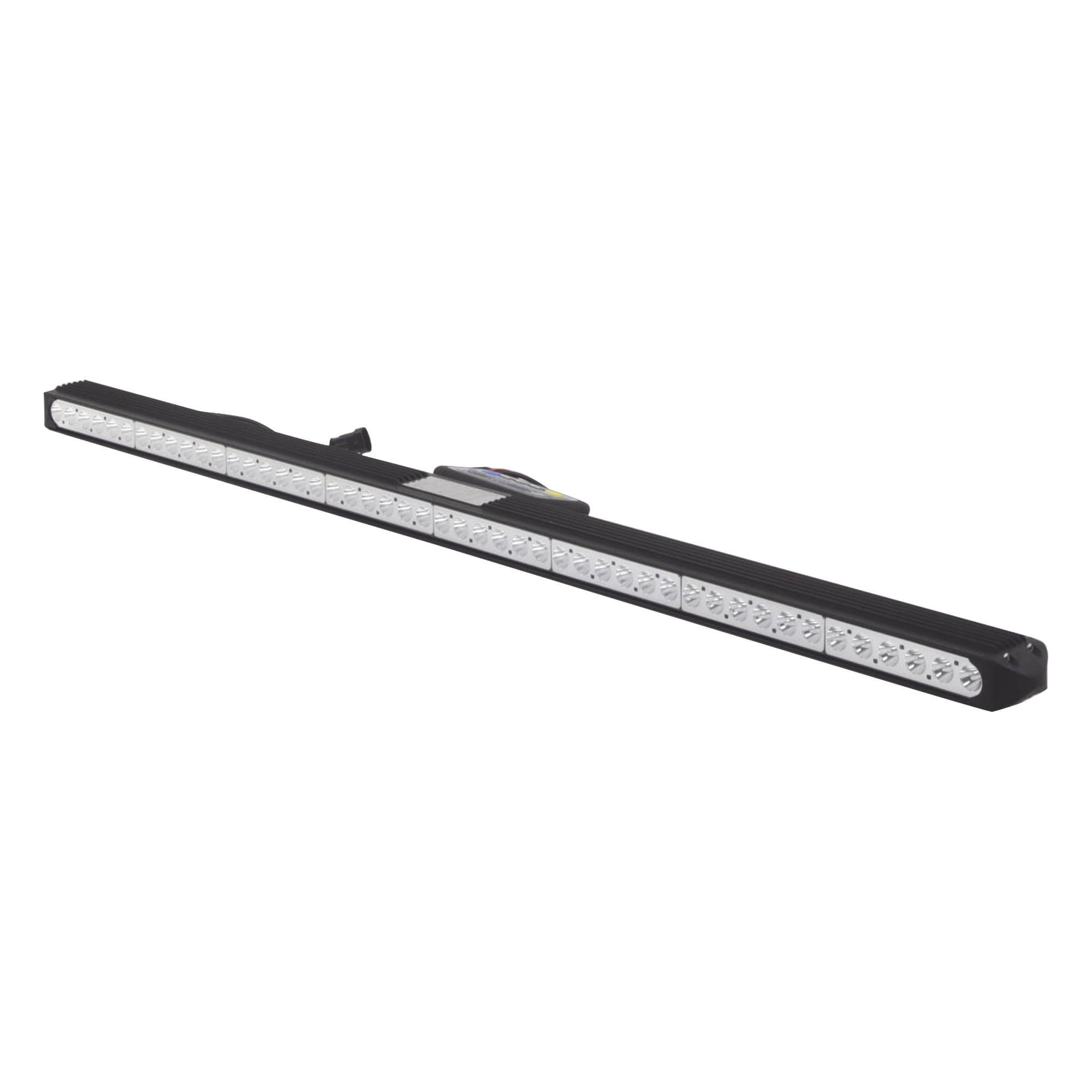 Barra Direccionadora de Tráfico / 48 LED Ámbar / 9 Patrones Programables / 48.1 Pulgadas / SAE J595 Clase I / 12 VCC — ECCO · SKU X3435-A