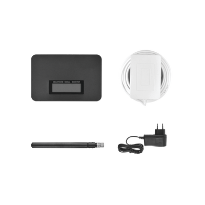 Amplificador de Señal Celular / Banda Única 850 MHz (B5) / Ganancia 65 dB / Cobertura 140 m² / 2G y 3G / Sin Configuración — EPCOM · SKU EP-865-17