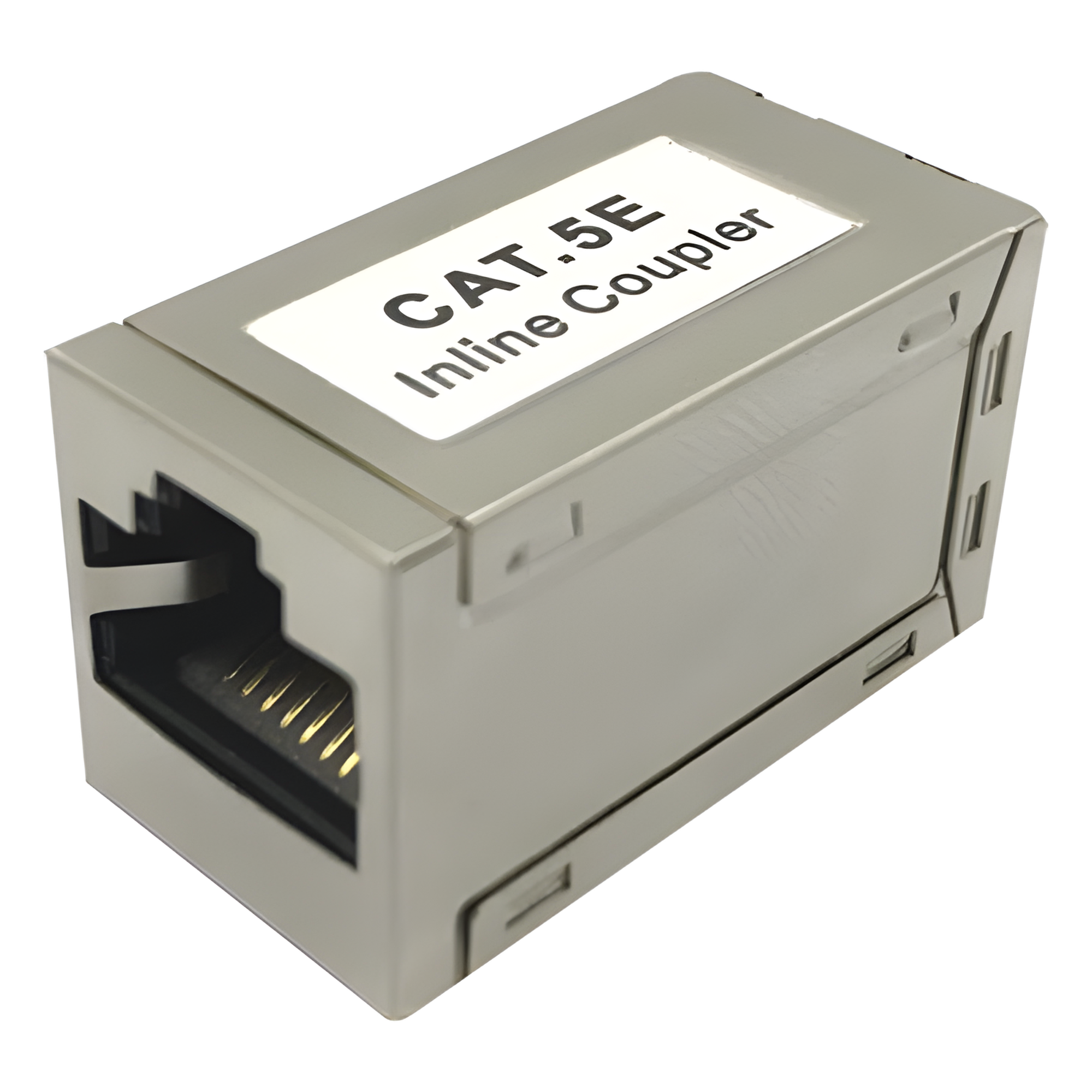 Acoplador STP / Cat5e / 1000 Mbps / Blindado EMI/RFI / 2 Puertos RJ45 / 750 VCA — LINKEDPRO BY EPCOM · SKU LPKJ547