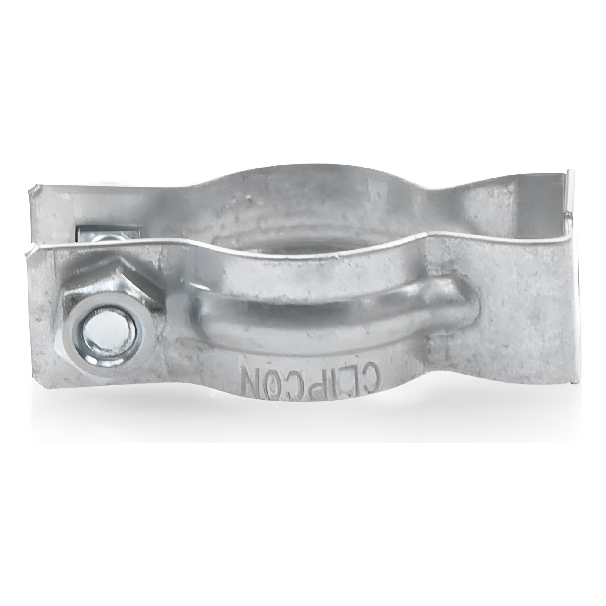 Clip para Tubo Conduit / 13 mm (1/2") / Acero Pregalvanizado / Tornillo 6.4 mm (1/4") / Separación de Superficies