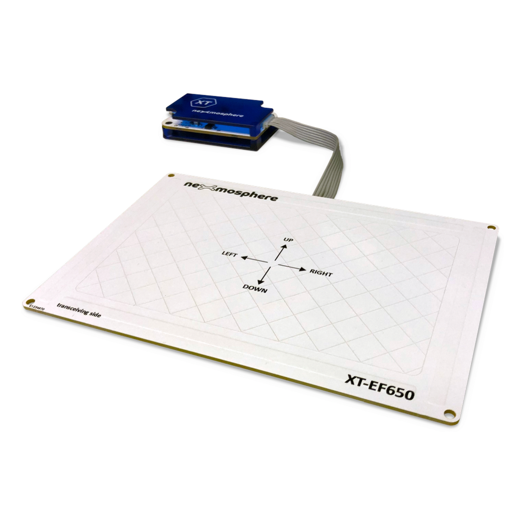 Sensor de Gestos Aéreos / Detección Touchless / AirButton 150 mm / AirGesture 4 Direcciones / AirWheel / Campo 140x90 mm (5.5x3.5 in) — NEXMOSPHERE · SKU XT-EF650
