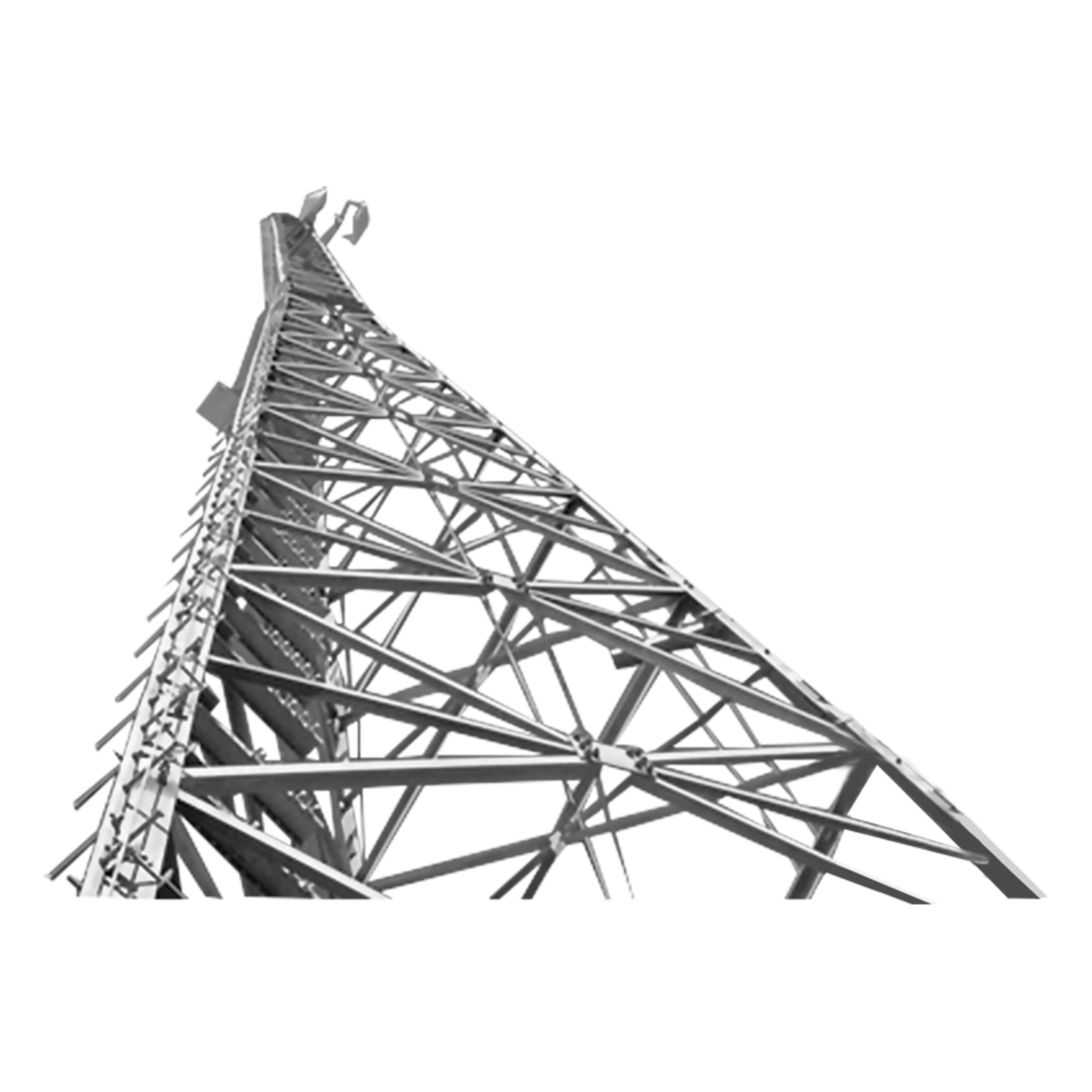 Torre Autosoportada / 40ft (12.19m) / SuperTitan S500 / Galvanizada / Incluye Anclaje — Trylon · SKU TRY-ST-40-S500
