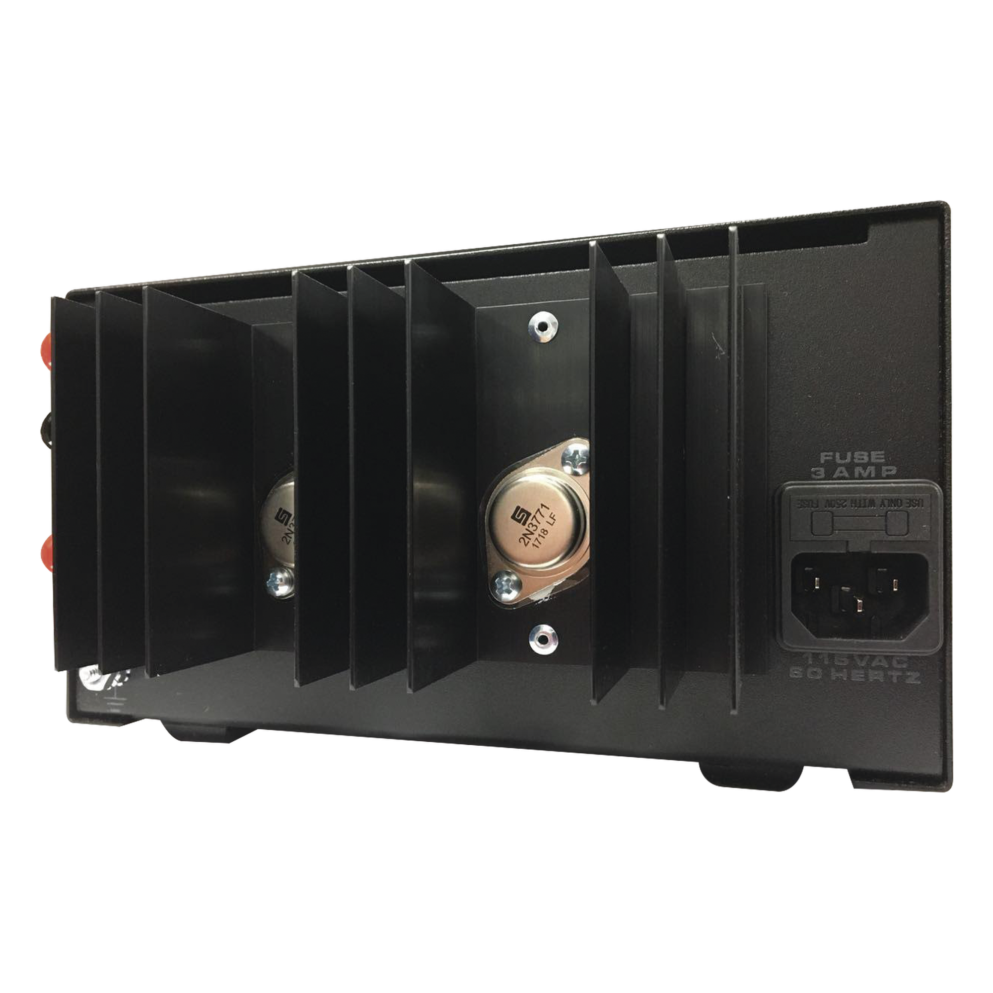 Fuente de Poder Lineal Regulada / 13.8 Vcc / 9 A Continua / 12 A Máxima / Cargador de Baterías 1.5 A / 115 Vca 60 Hz