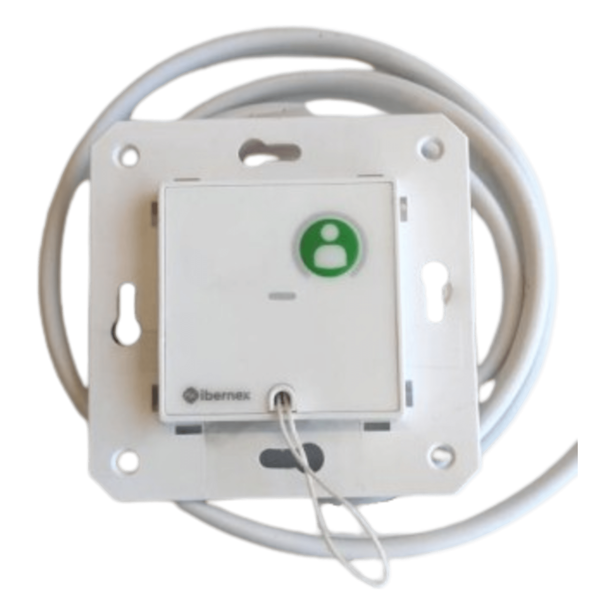Módulo Asistencial de Empotrar IP67 / Material ABS Antimicrobiano / Botón Cancelación / Indicador Luminoso de Alarma y Presencia / RS485 / Compatible Cajas Europeas y Americanas