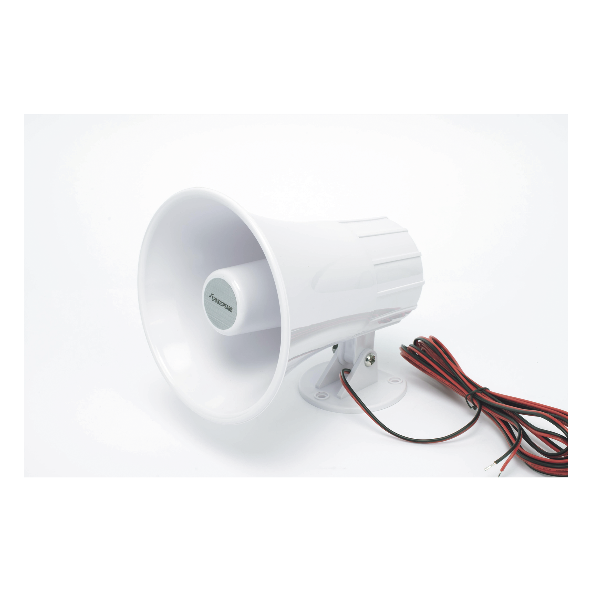 Altavoz marino / 15 W RMS / 4 ohms / 5.3 x 5.3 x 5.3 pulgadas / 10 pies de cable / interior y exterior