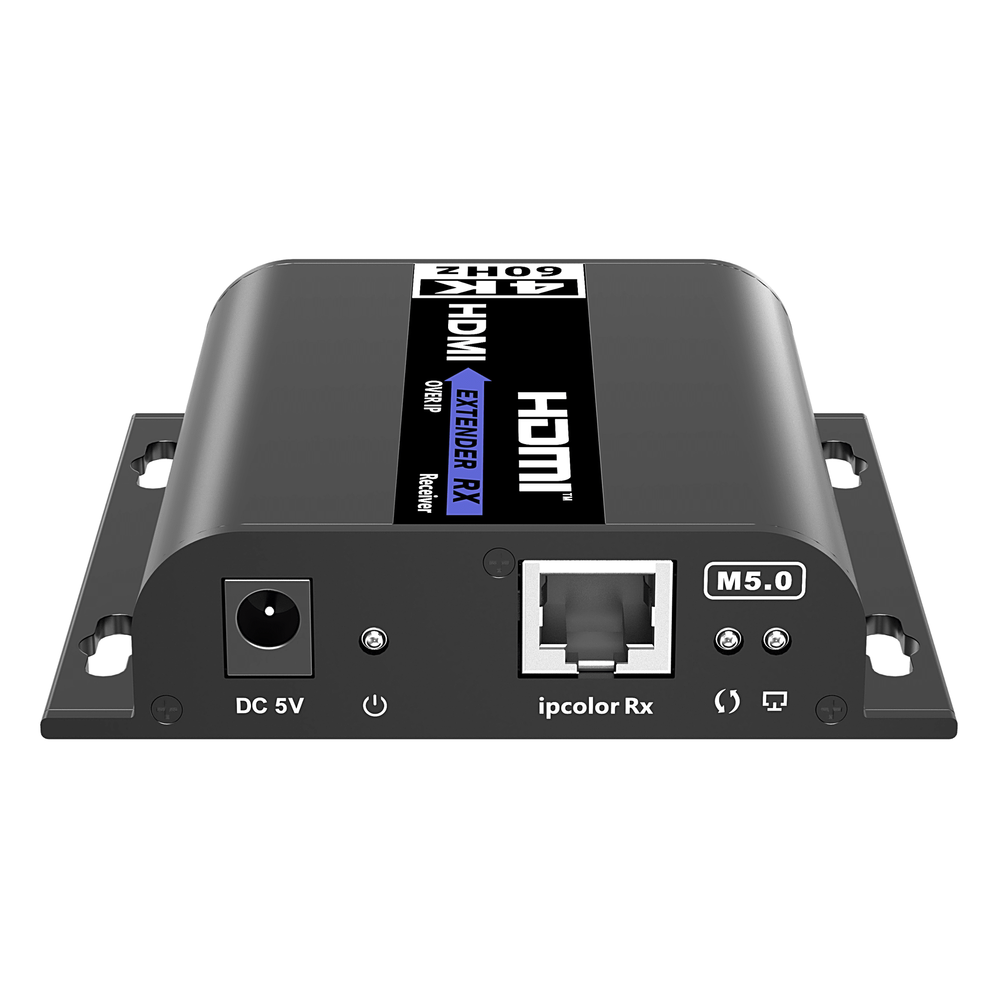 Receptor Extensor HDMI sobre IP / 4K@60Hz / Alcance 120 m (393.7 ft) / HDMI 2.0 / HDCP 2.2 / 18 Gbps / IR Bidireccional / Matriz 256x256 — EPCOM TITANIUM · SKU TT-483RX