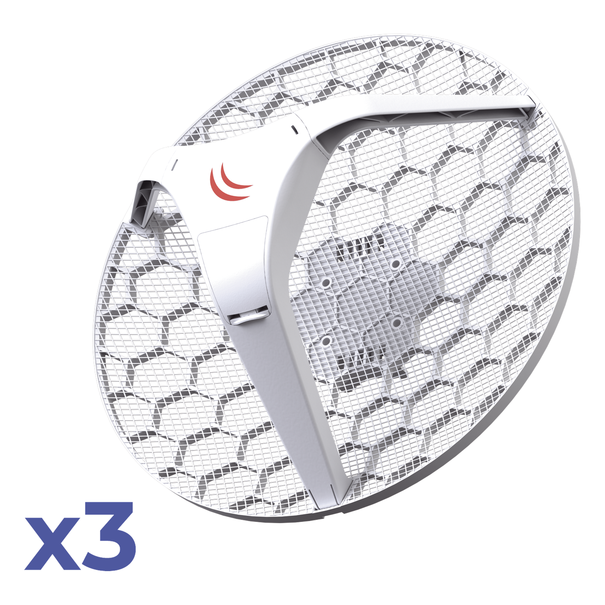 Kit CPE/PtP / 5 GHz / 802.11a/n / Antena 24.5 dBi / 600 MHz / 316 mW / 25 dBm — MIKROTIK · SKU RBLHG5KIT