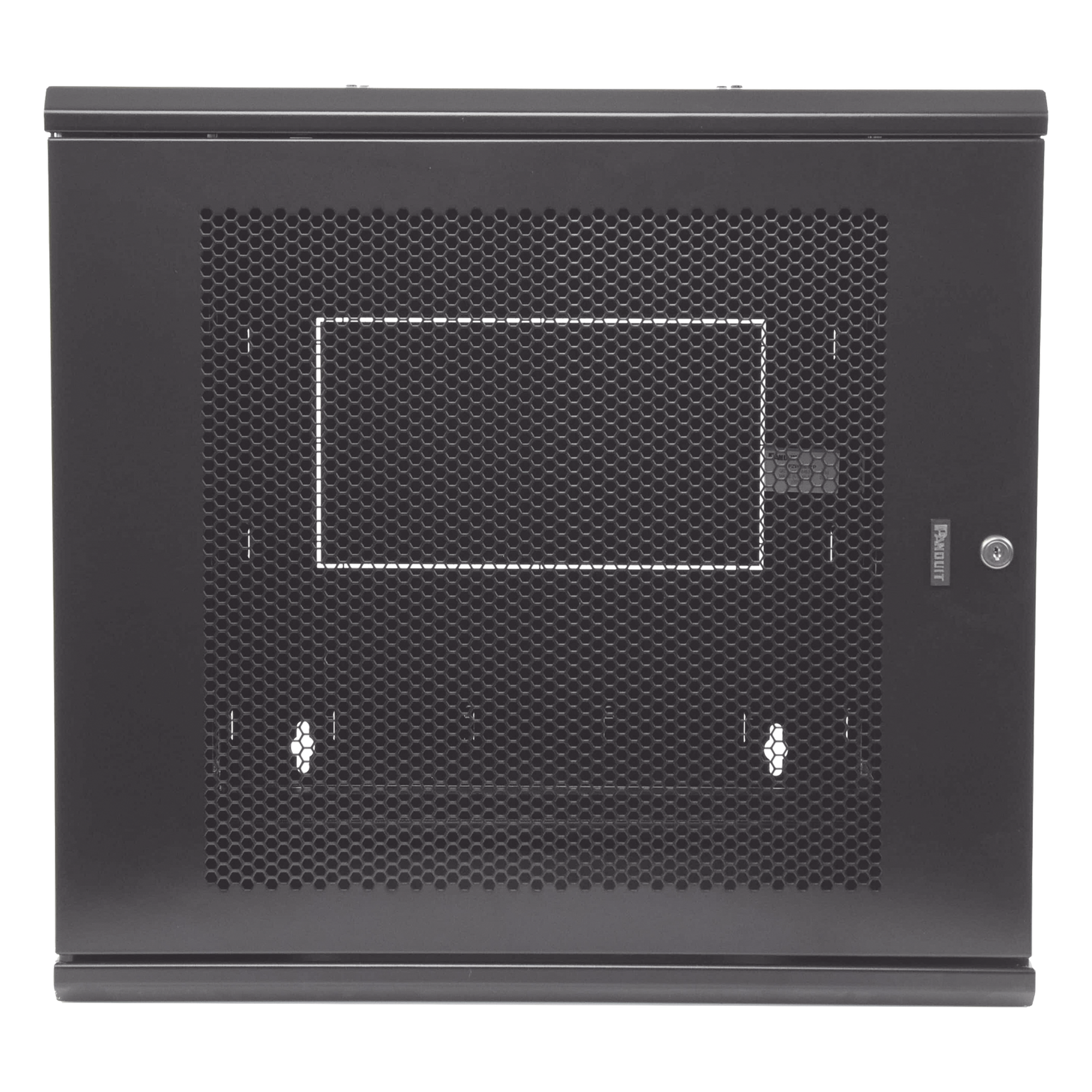 Gabinete de Montaje en Pared / 19in / 12 UR / 635mm (2.08ft) Profundidad / Puerta Ventilada / 250 lb Capacidad