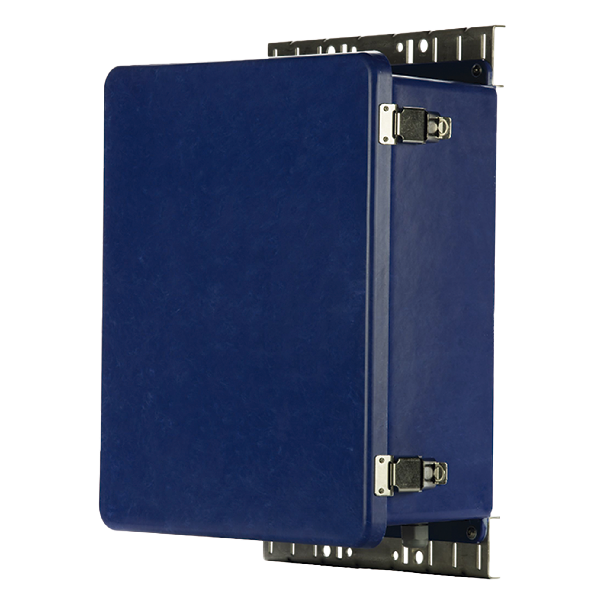 Gabinete de Seguridad para Wireless / NEMA 4X / IP66 / 356 x 305 x 152 mm (14 x 12 x 6 in) / Fibra de Vidrio y Aluminio / Montaje en Poste