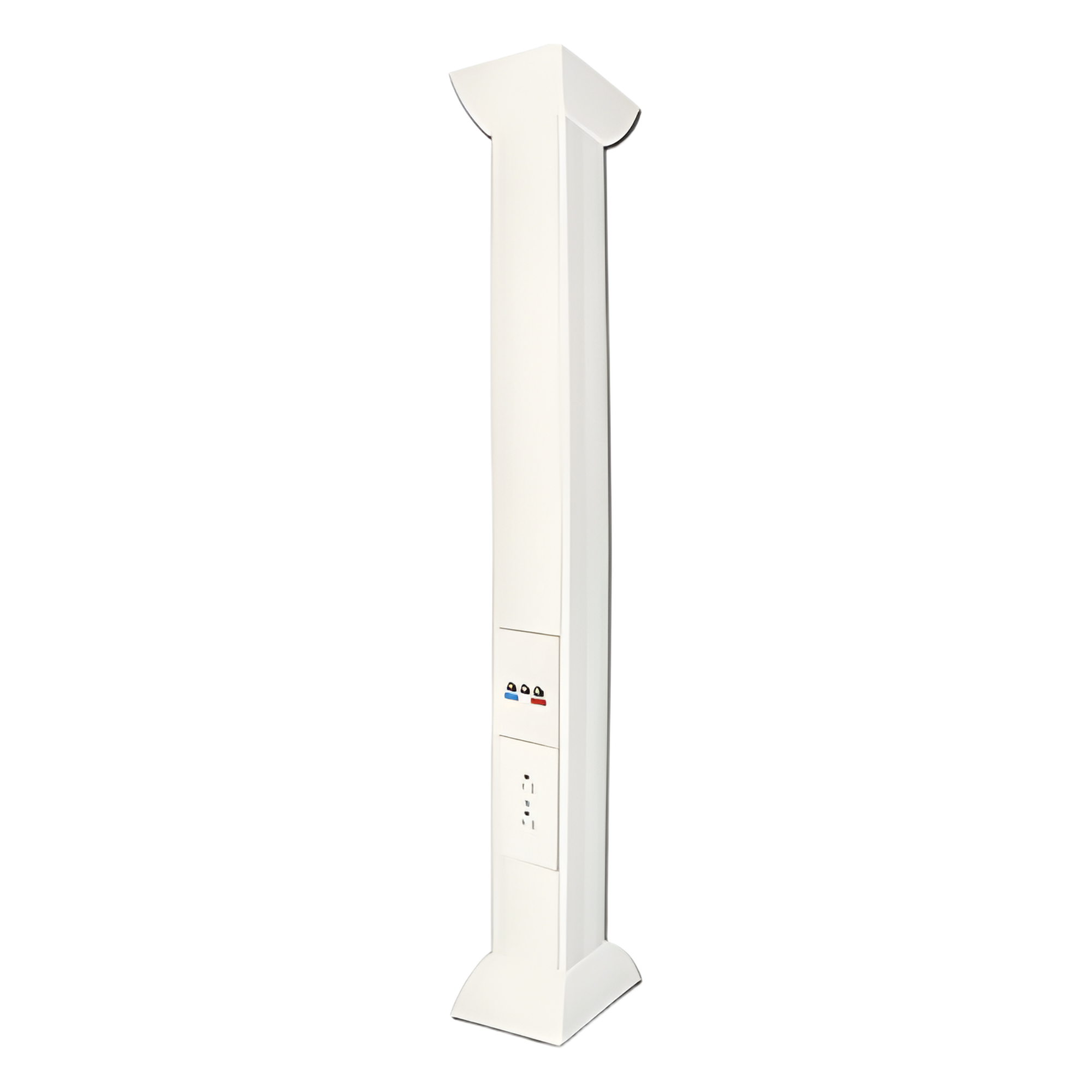 Pole para Instalaciones Eléctricas y Datos / 3 m (9.84 ft) / PVC Rígido de Alto Impacto / -40°C a +85°C / Sistema de Aterrizaje Integrado — THORSMAN · SKU TH-P-3M
