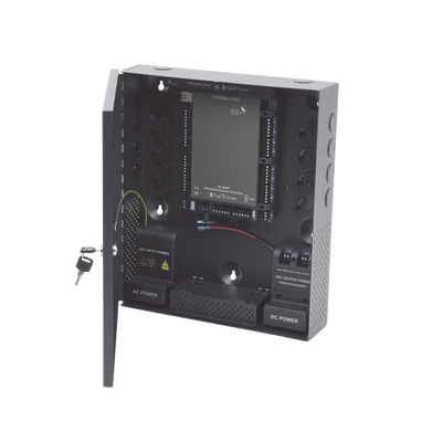 Controlador de acceso para 4 lectoras / Expandible a 56 Lectoras / Compatible con Sistema de Elevadores / 100,000 Usuarios