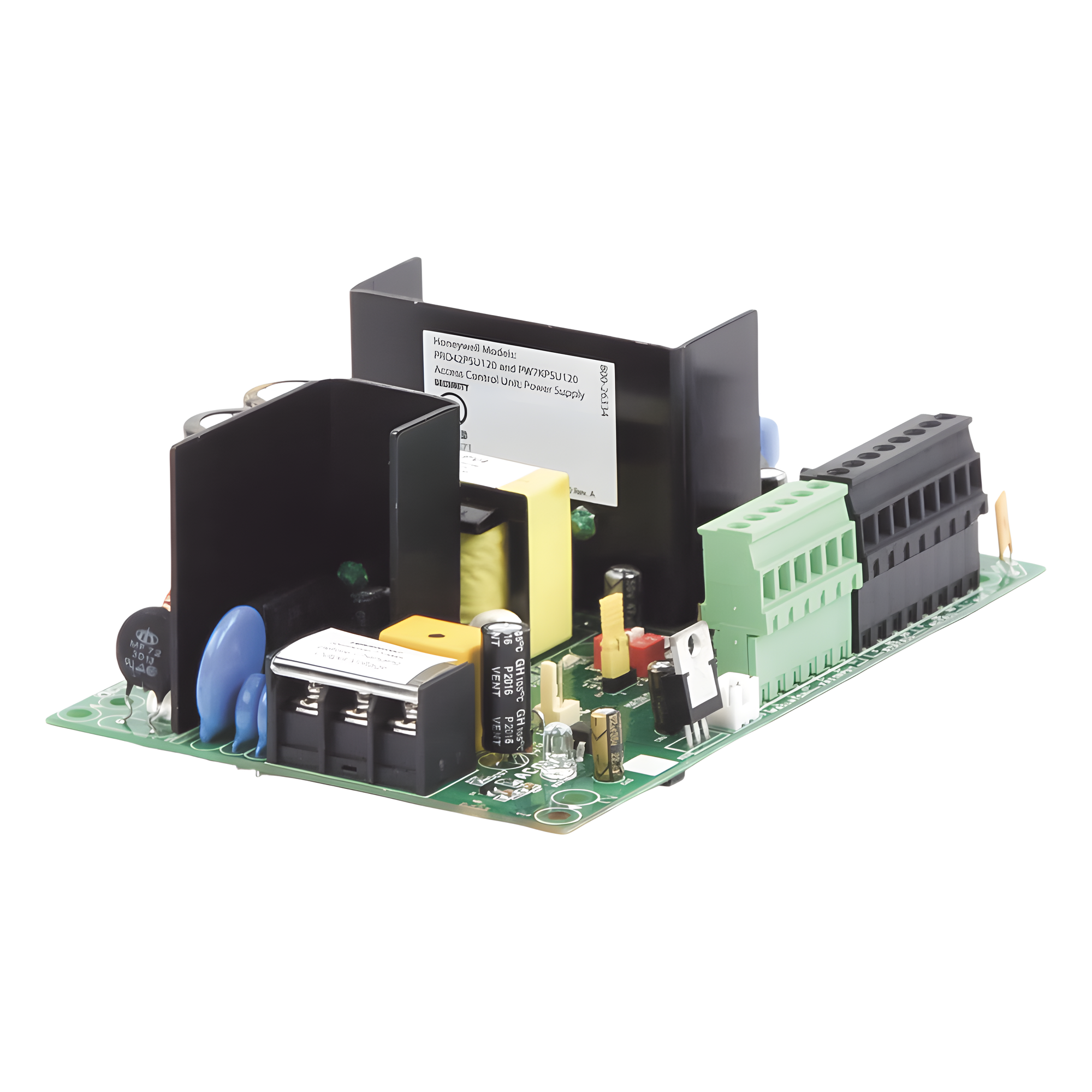 Fuente de Poder con Cargador de Batería de Respaldo / Salida 12.5 VCC 4 A / Entrada 102-132 VCA / Batería 12 V 7 Ah / UL-294 / CE — HONEYWELL · SKU PW7KPSU120