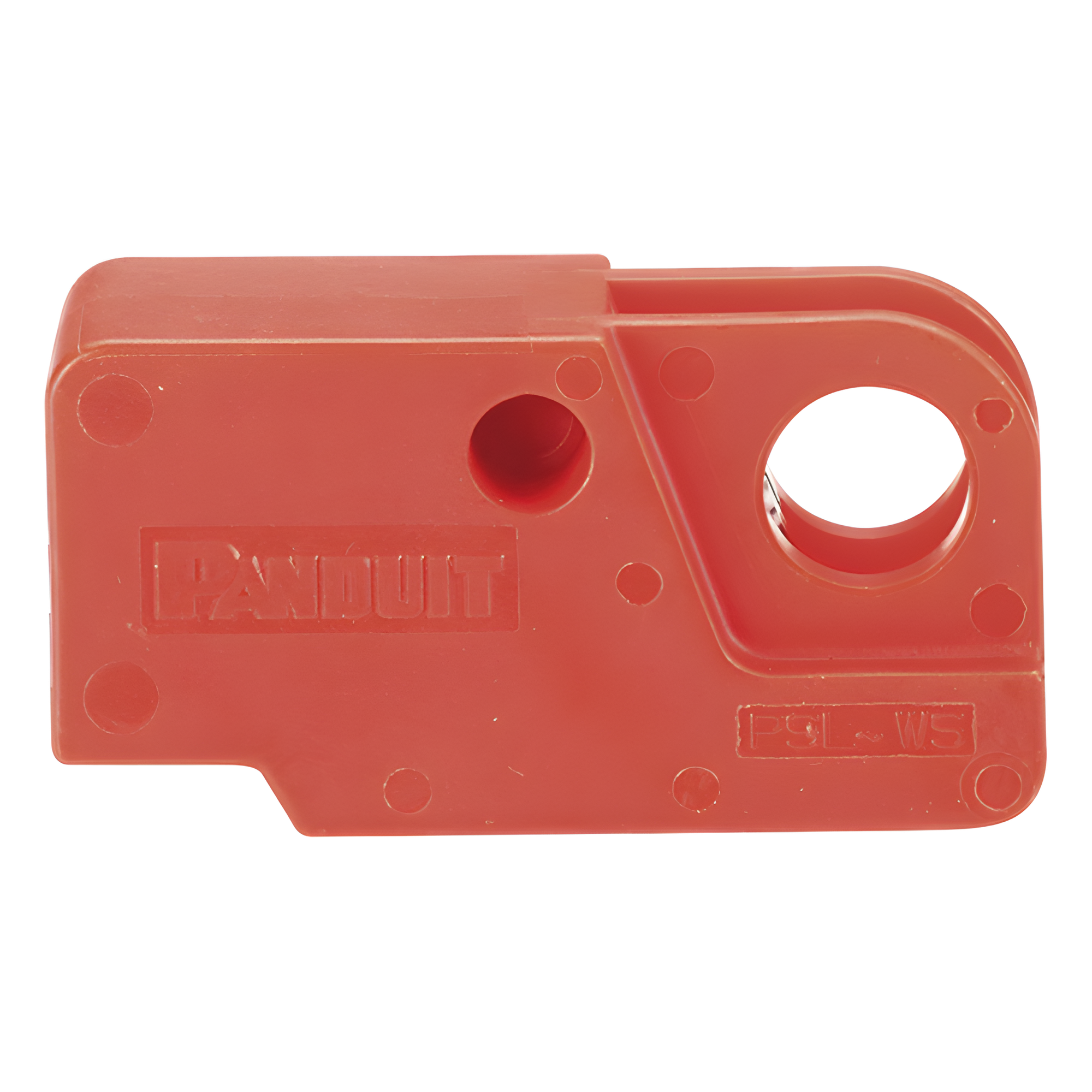 Dispositivo de Bloqueo LOTO / Interruptores de Palanca / 15.2 x 22.3 mm / Polipropileno Resistente / Rojo / -40°C a 121°C — PANDUIT · SKU PSL-WS