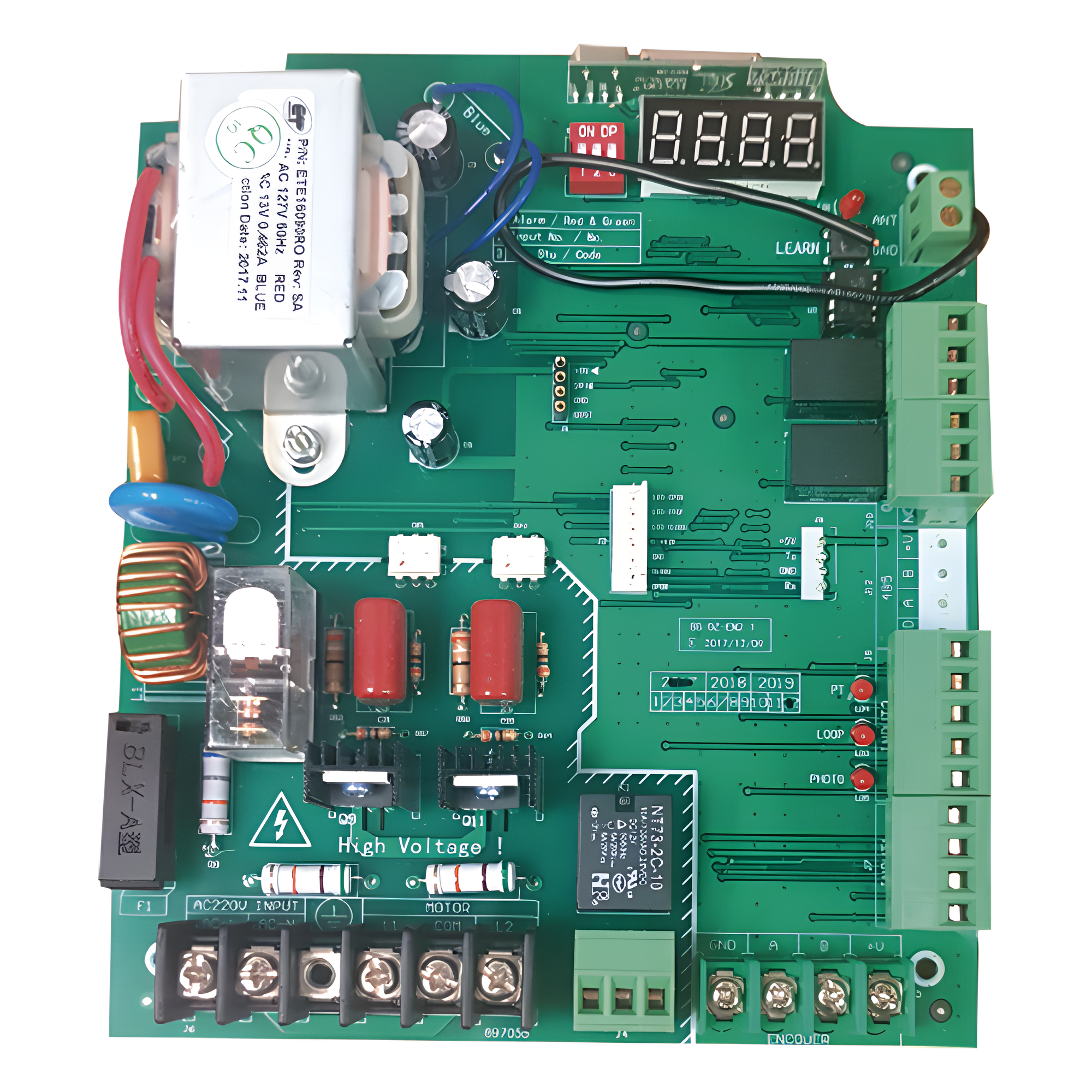 Tarjeta Electrónica de Control / Repuesto para Barreras Vehiculares / Compatibilidad Multi-Modelo XBS y XBF — ACCESSPRO · SKU XBS-FS-PCB