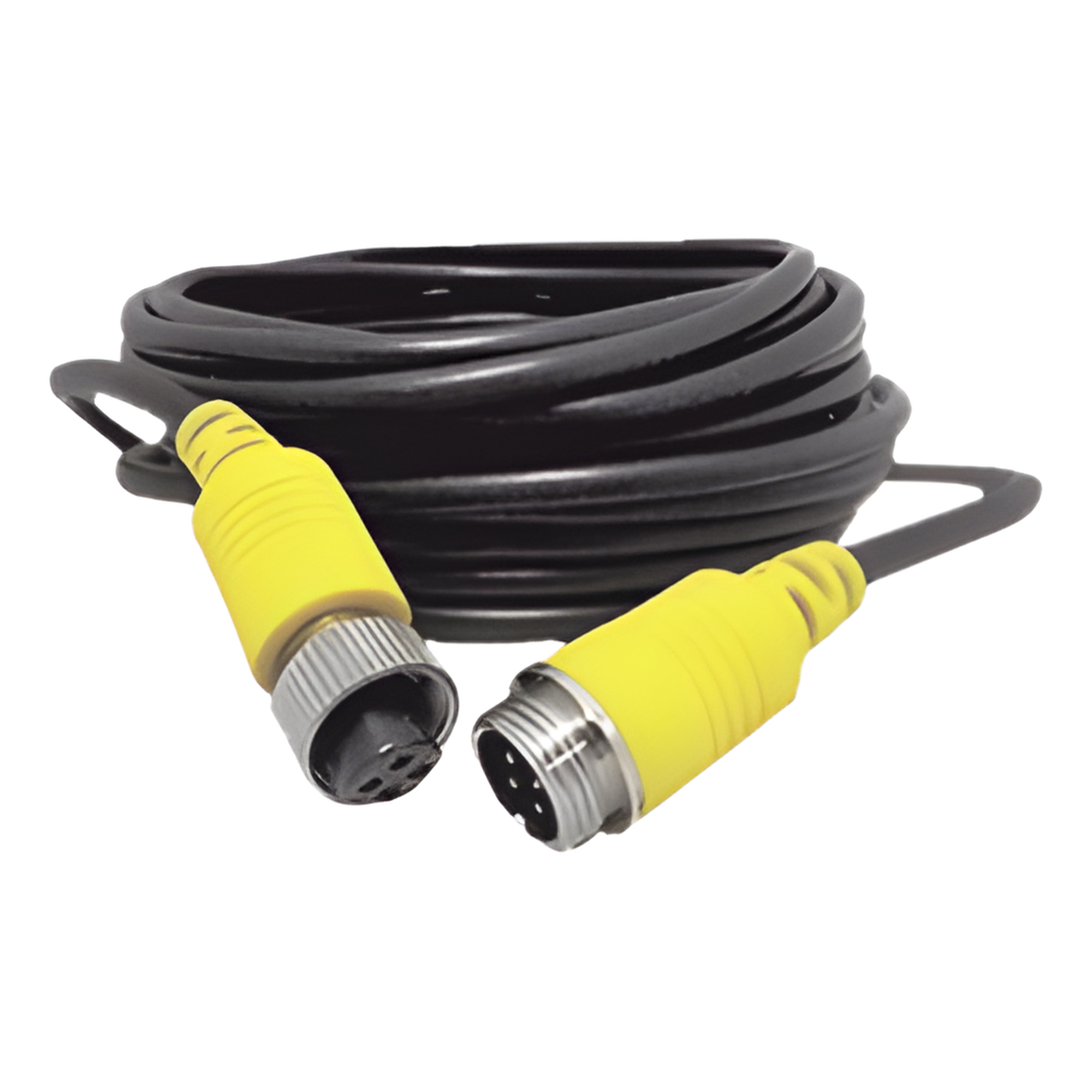Cable Extensor para Videovigilancia Móvil / 15 m (49.2 ft) / Conector Aviación / Video Audio y Voltaje / 5.5 mm Diámetro / Uso Interno — EPCOM · SKU XMREXT15MV3