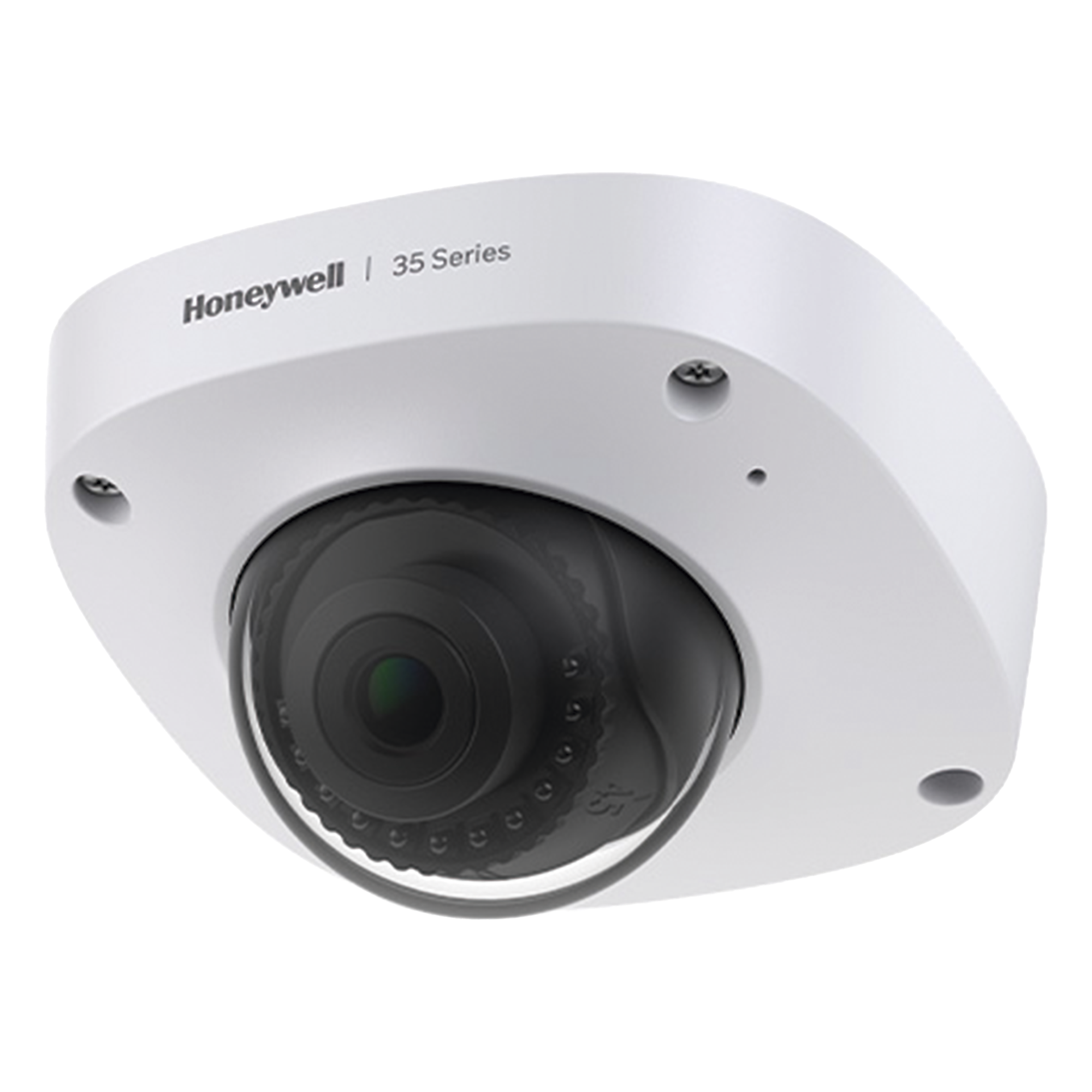 Cámara Mini Domo IP / 5 Megapixel / Gran Angular 88° / IR 30 m (98.4 ft) / WDR 120 dB / IP66/IP67 IK10 / PoE — HONEYWELL · SKU HC35W25R3
