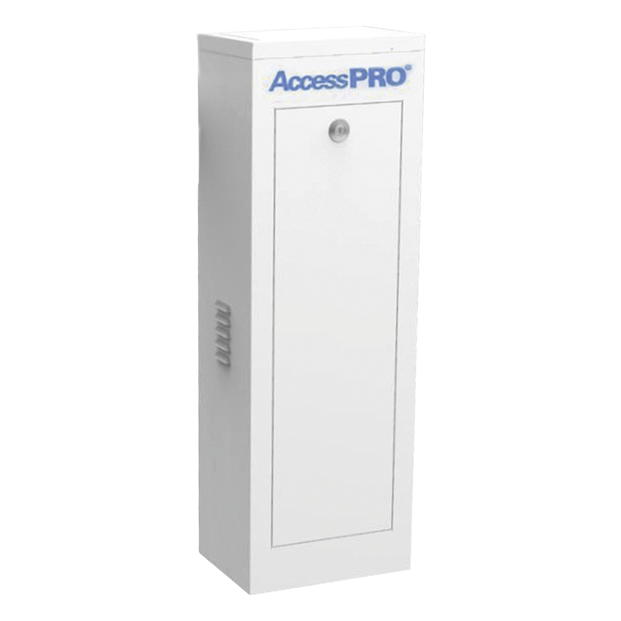 Housing para Barrera / Compatible XBF4M y XBS6M / IP67 / Soporte Universal Ajustable / Acabado Blanco — ACCESSPRO · SKU XBSFS9SHOUSING