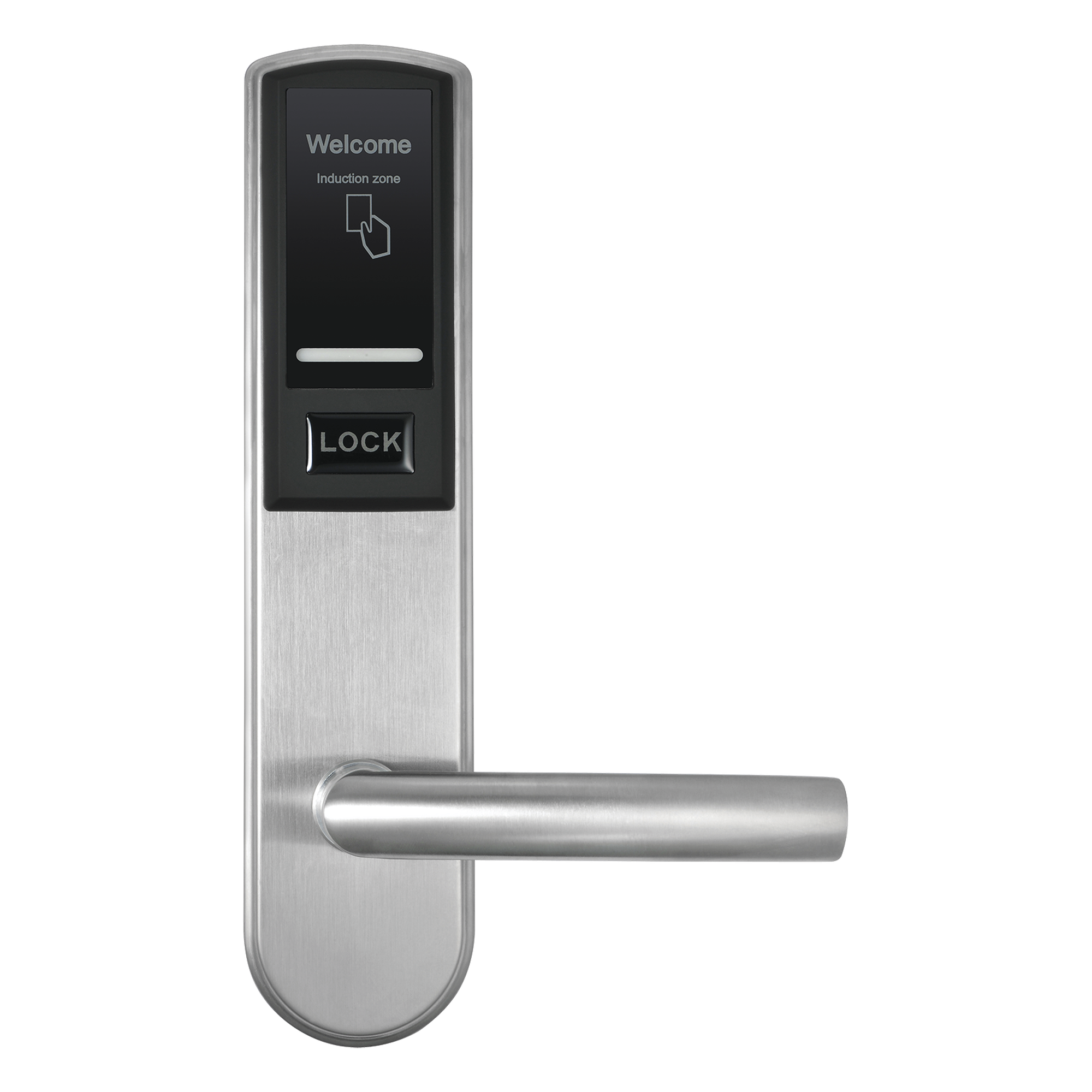 Cerradura para Hotel / Lector MIFARE 13.56 MHz / Estándar Americano 5 Pestillos / Aleación de Zinc / 224 Eventos / Backset 62.5 mm — ZKTECO · SKU LH3000R