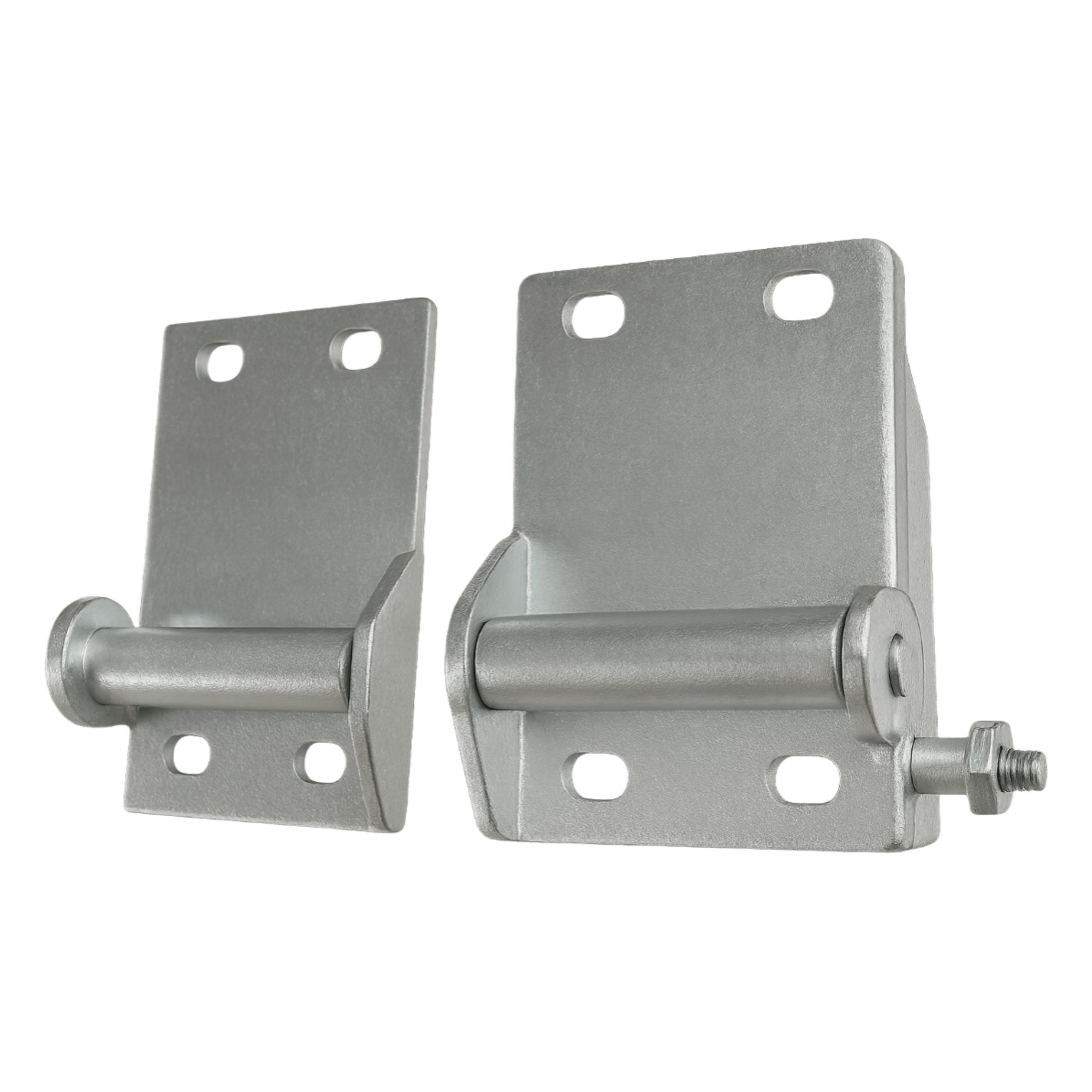 Soportes Inferiores para Puerta de Garage / Acero Reforzado / Capacidad 500 kg / Par Izquierdo y Derecho / Acabado Anticorrosión — ACCESSPRO · SKU AC-BOTTOM-X