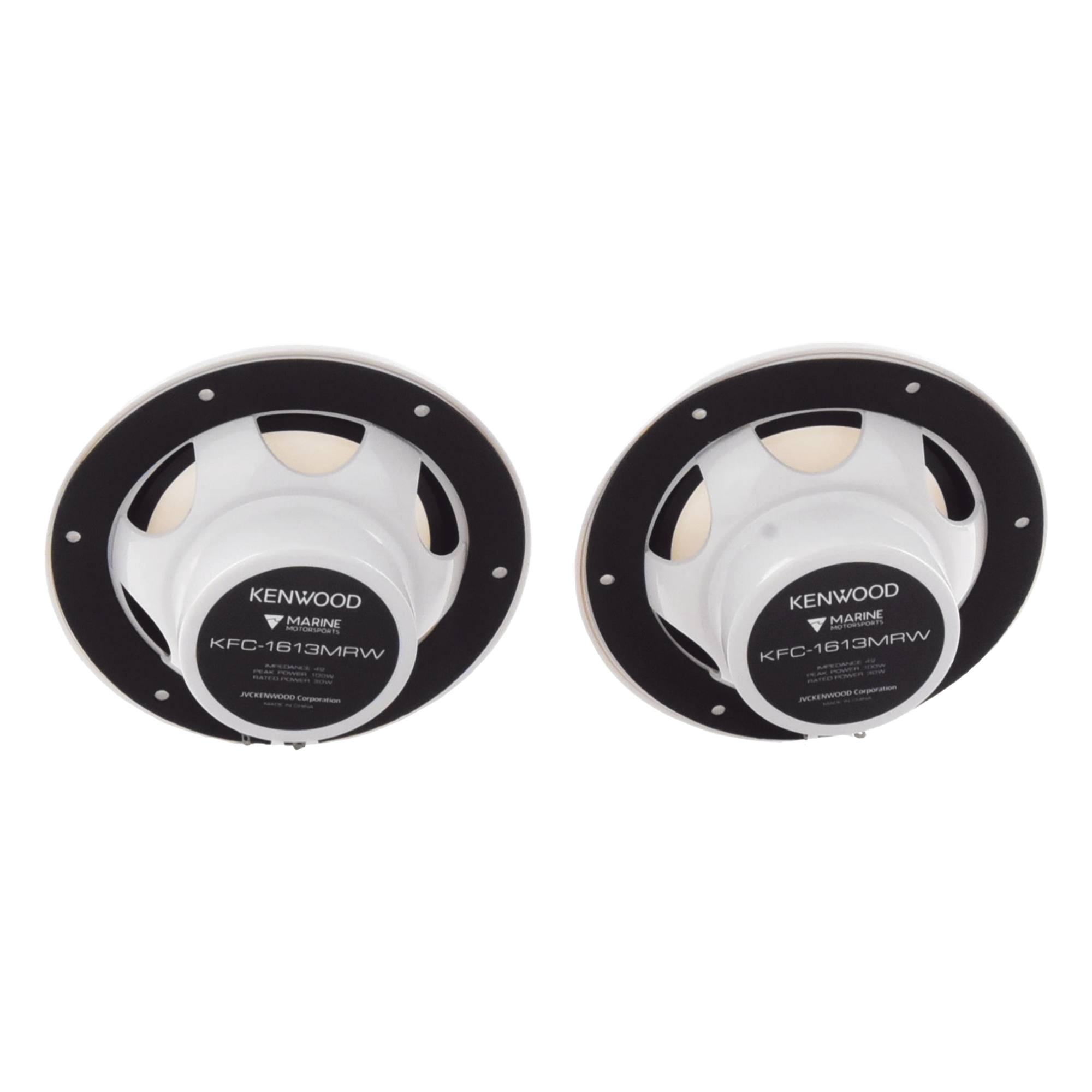 Par de Altavoces Marinos / 6.5" / 100 W Máx / 4 Ohm / IPX5 Equivalente / 60 Hz - 20 kHz
