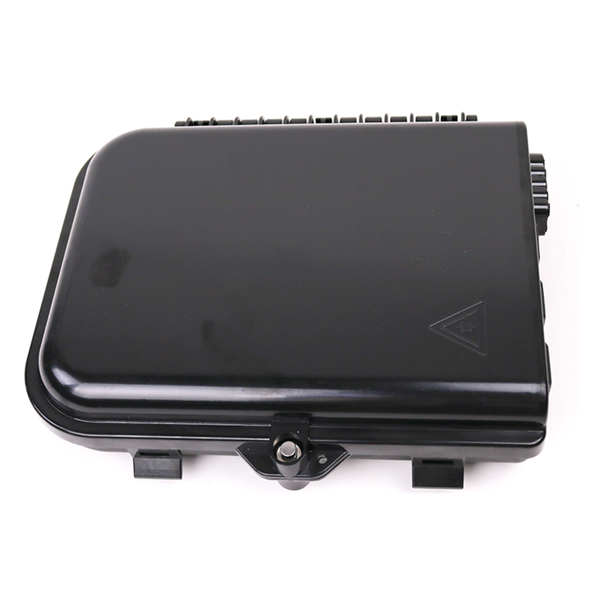 Caja de Empalme FTTx / 24 Fusiones / Splitter 1x8 SC/APC / 8 Acopladores SC/APC / IP65 / 3 Entradas Ø 6-12 mm