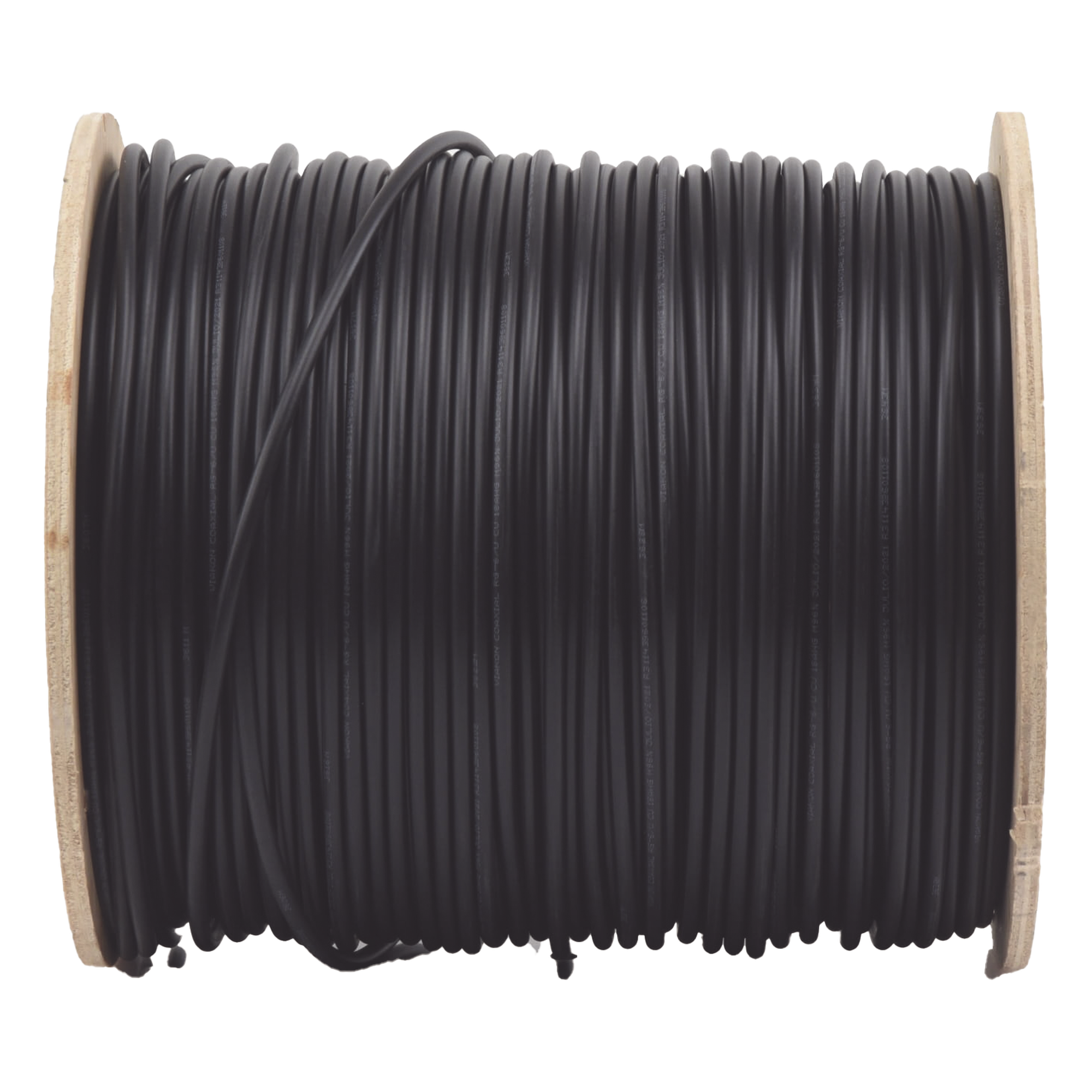 Cable Coaxial RG6 / 305 m (1000 ft) / Malla 96% / Blindaje Superior / Intemperie FR-PVC / Impedancia 76Ω