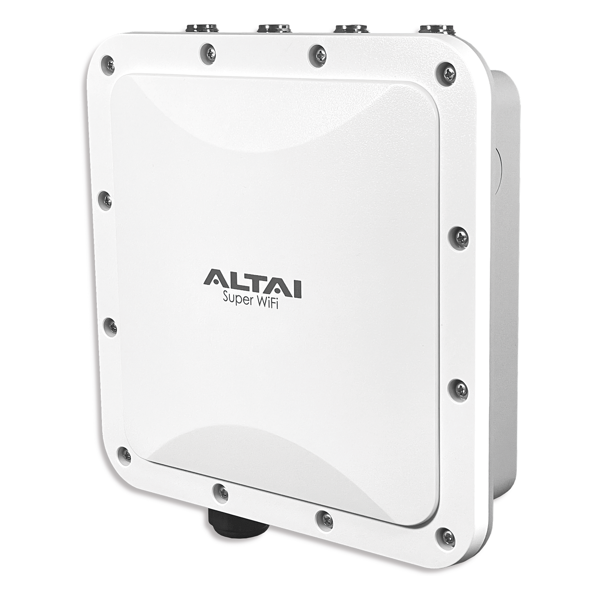 Punto de Acceso Industrial / Wi-Fi 6 / Doble Banda 2.4/5 GHz / 2x2 MIMO / 512 Usuarios / Cobertura 400 m (1312 ft) / IP67 / Puerto 2.5G + SFP — ALTAI TECHNOLOGIES · SKU AX600-X
