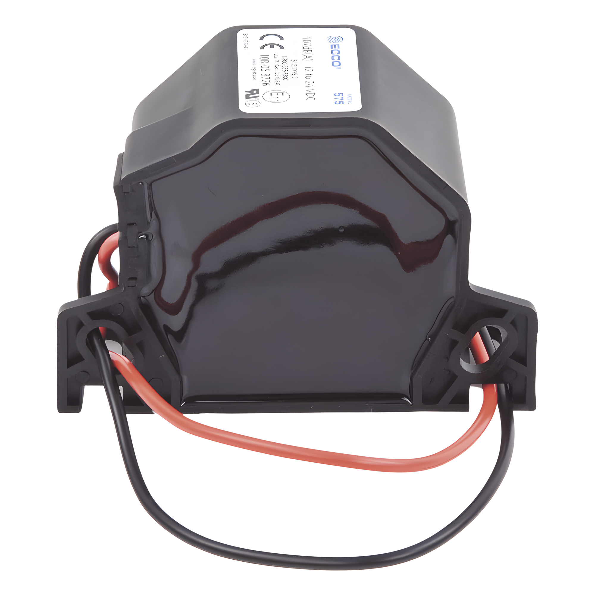 Alarma de Reversa Vehicular / 107 dBA / 12-24 VDC / Sensor de Ruido Ambiental / Nylon Reforzado con Fibra de Vidrio / -40 °F a 185 °F (-40 °C a 85 °C)