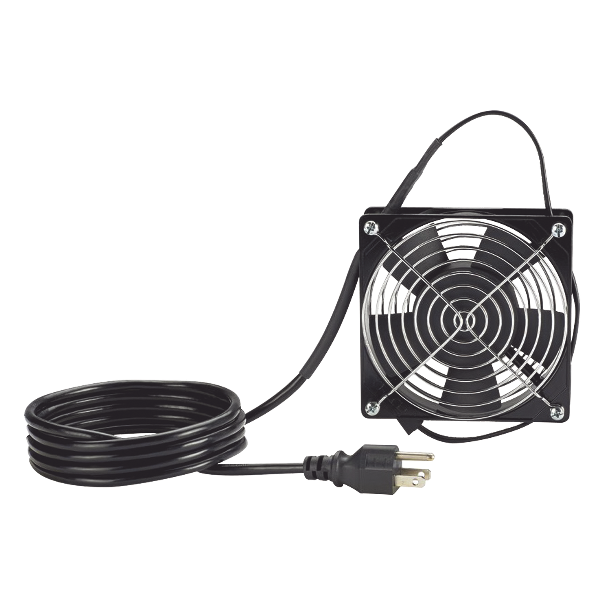 Ventilador para Gabinete / 115 Vca / 61 CFM / Cable 1.8 m (6 ft) / Dimensiones 119.1 x 119.1 x 25.4 mm — PANDUIT · SKU PZAEFAN
