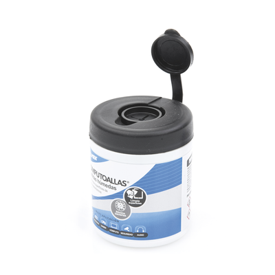 Toallas húmedas antibacteriales, para limpieza de gabinetes, equipos de cómputo, audio, vídeo y telefonía, 30 piezas 