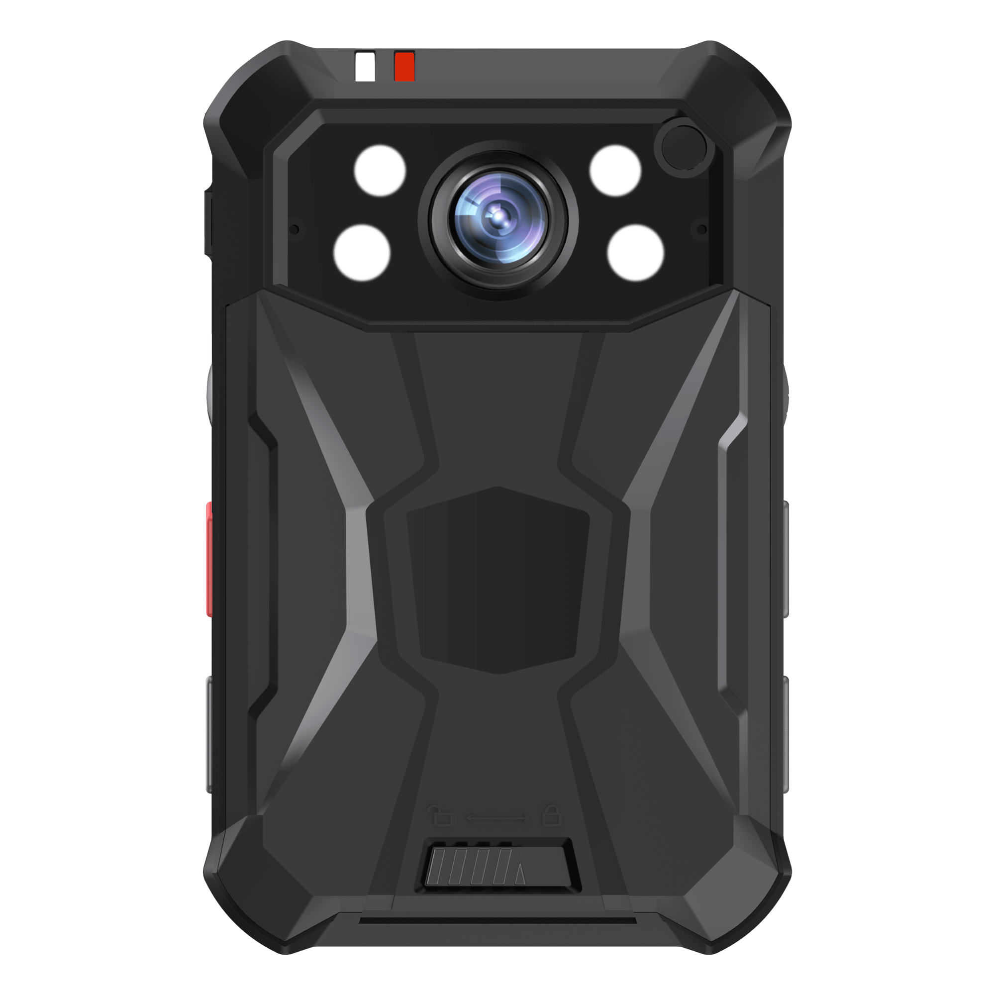 Cámara Corporal IP / Grabación 2K a 30 fps / Fotografía 40 MP / Transmisión 4G Wi-Fi GPS / IP68 MIL-STD-810G / Pantalla 2.4" LCD / 64 GB / Batería 12 h — HIKVISION · SKU DS-MCW409/SE/64G/GLE(C)