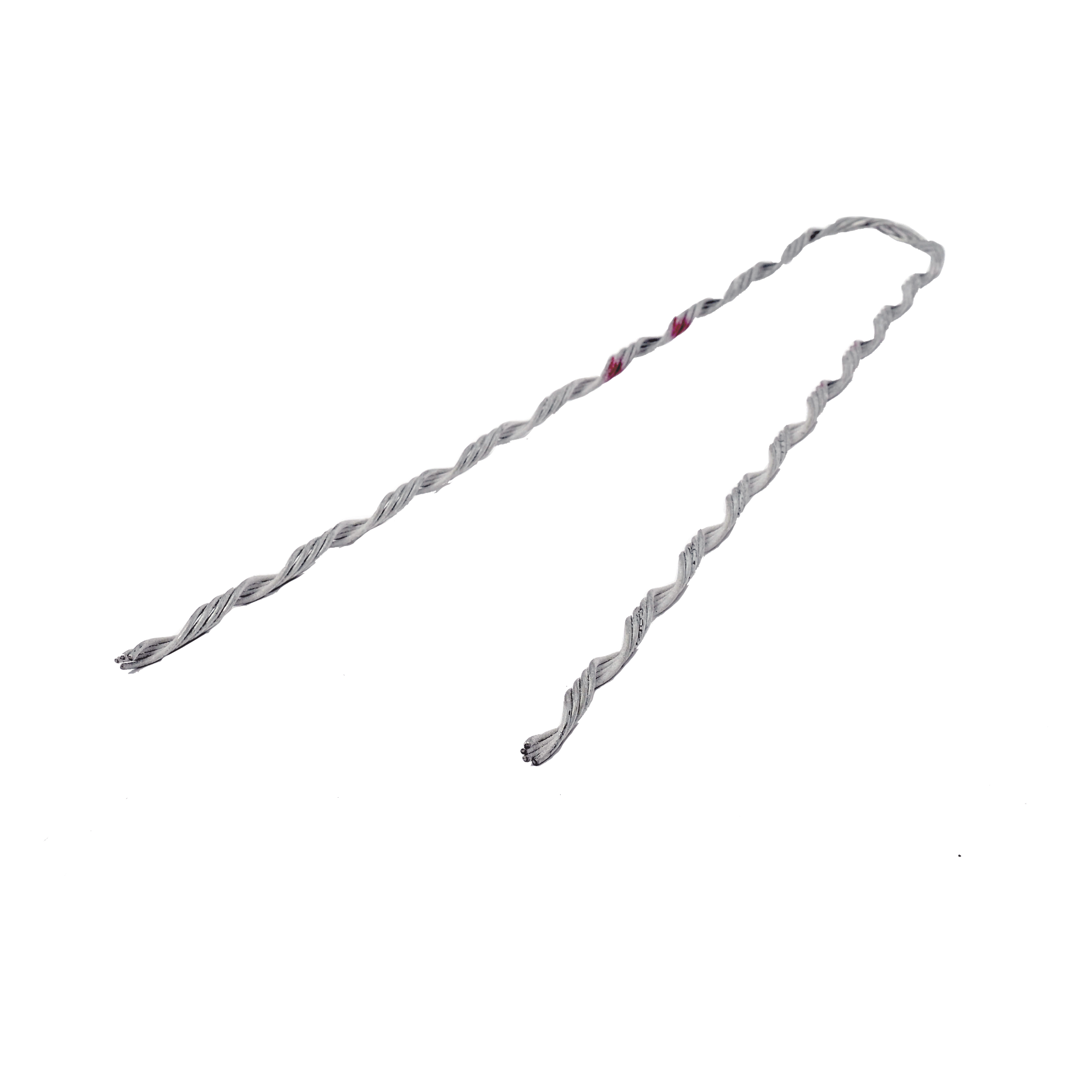 Remate Preformado de Retención / Acero Galvanizado / Tensión Máxima 3387 kg / Longitud 508 mm (1.67 ft) / Fibra Óptica Figura 8 / Mensajero 4.7 mm (3/16")