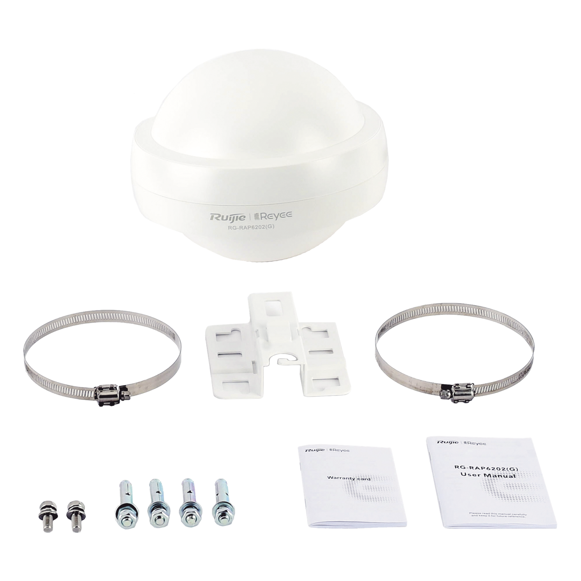 Punto de Acceso Mesh Wi-Fi 5 / 1267 Mbps / Doble Banda 2.4/5 GHz / PoE Gigabit / IP68 / Retardante a la Flama / Protección 4kV