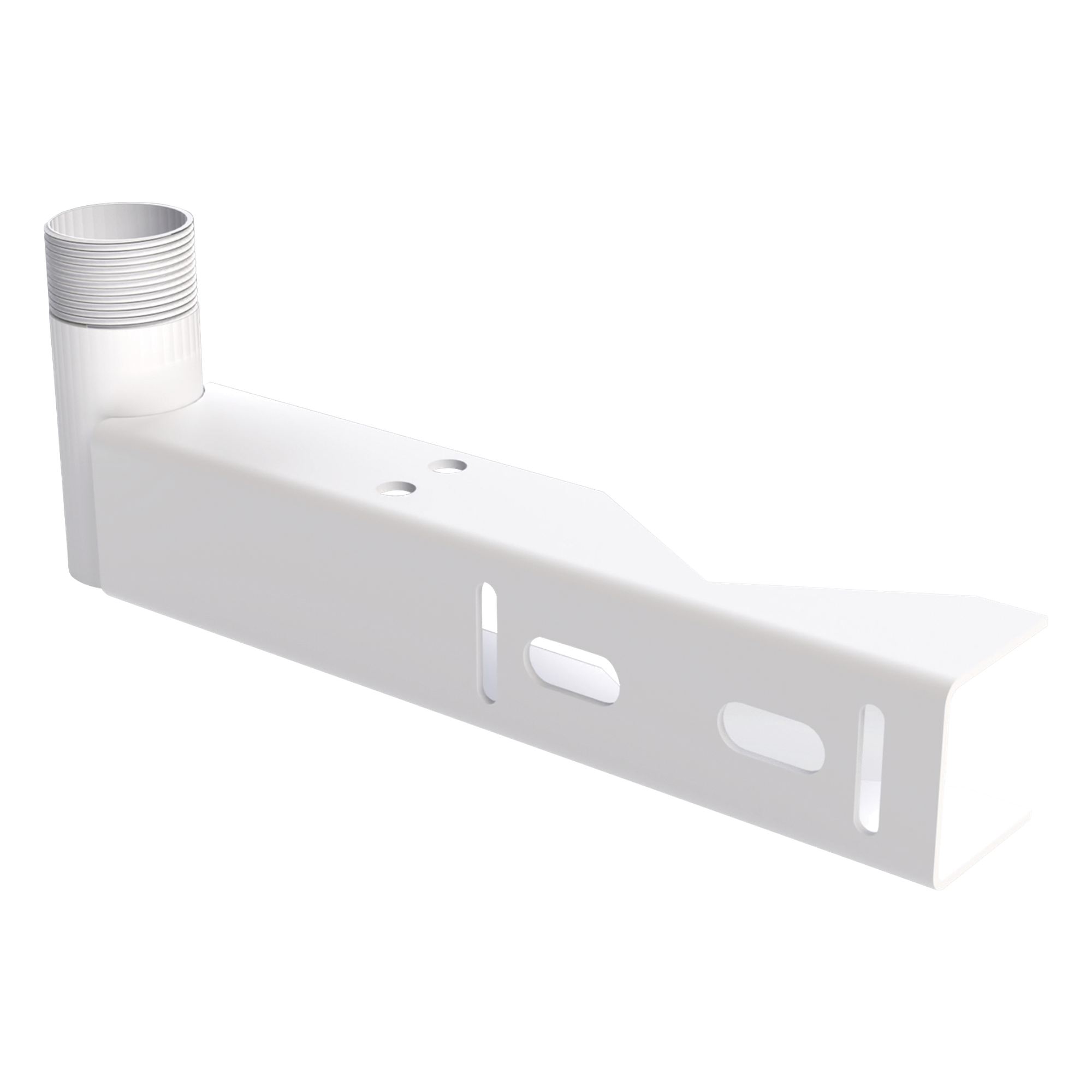 Herraje para Lámpara de Obstrucción / Acero Galvanizado / Pintura Electrolítica Blanca / Fijación 7/8' a 1-1/4' / Compatible STZ30 STZ35 STZ45 — EPCOM INDUSTRIAL · SKU HLU2R2